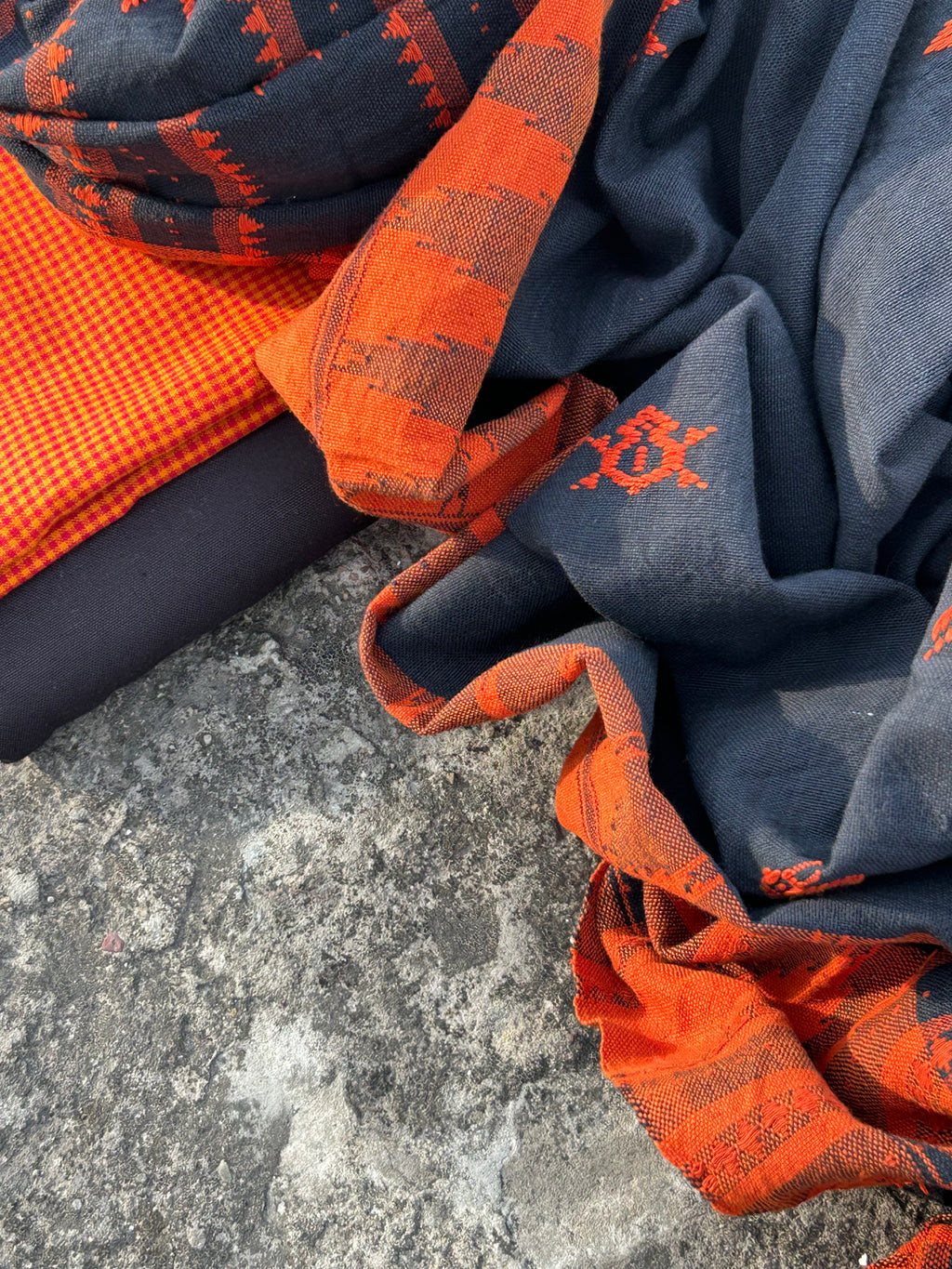Saanjh - Handspun Handwoven Kotpad & Telangana Cotton Suit Set