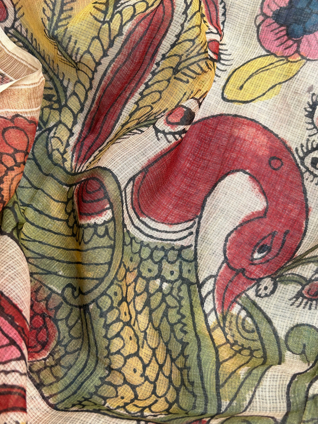 Handwoven Handcrafted Kalamkari Set
