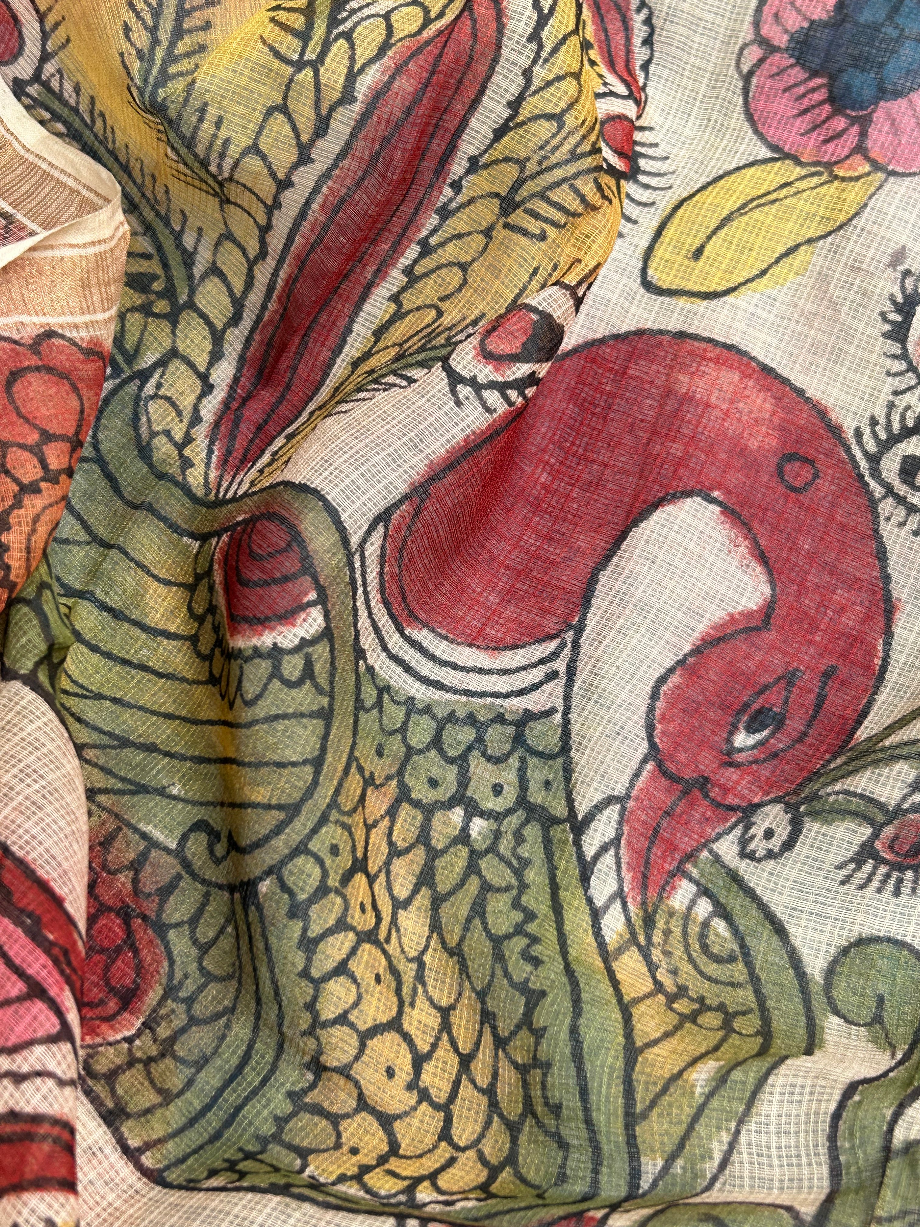 Handwoven Handcrafted Kalamkari Set