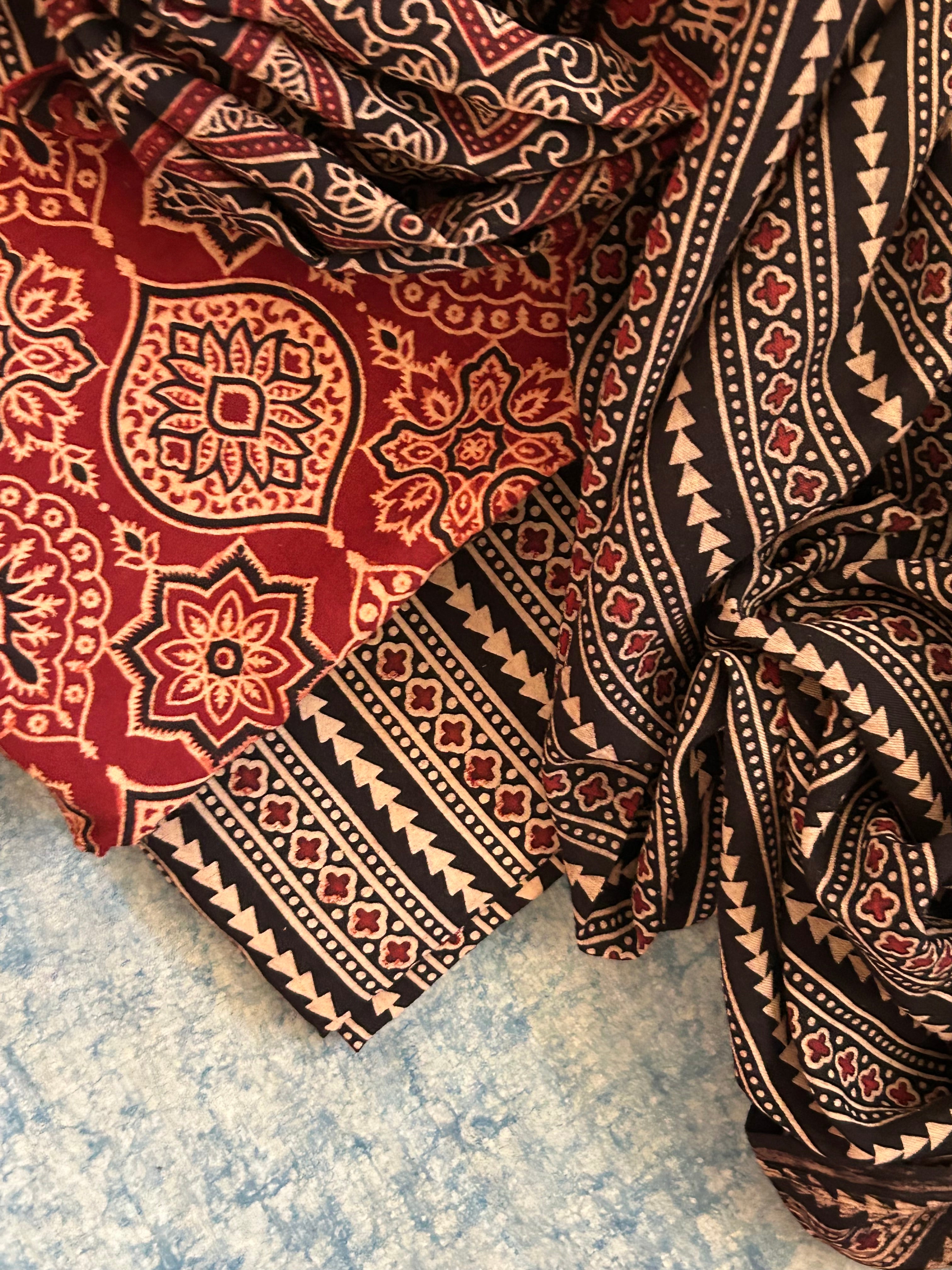 Hand Screen Print Suit