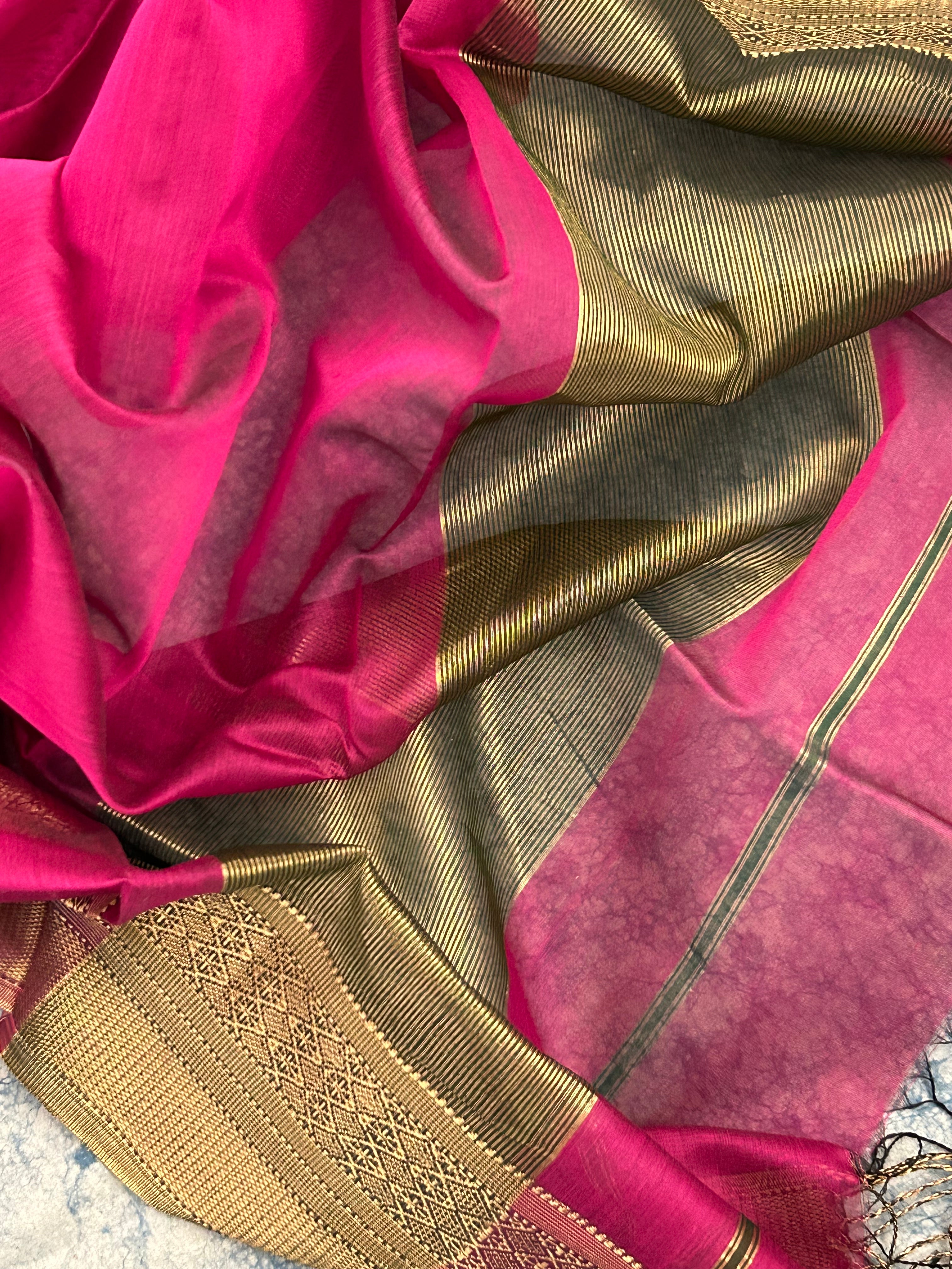 Handwoven Maheshwari Dupatta Only