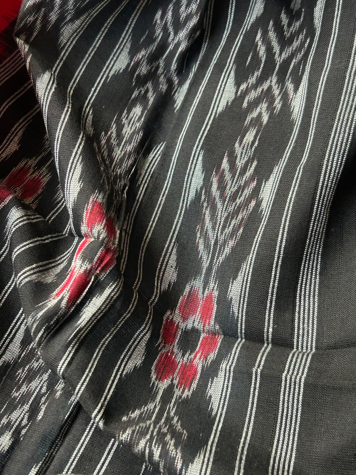 Sindoori - Handwoven Ikath Kurta Dupatta Set