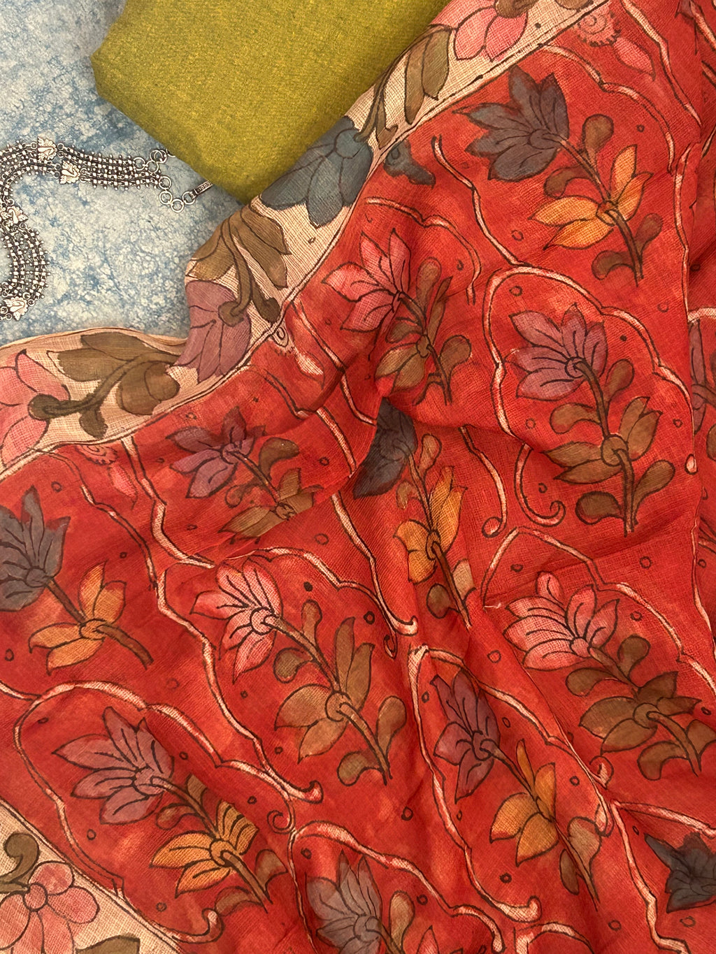 Handwoven Handcrafted Kalamkari Set