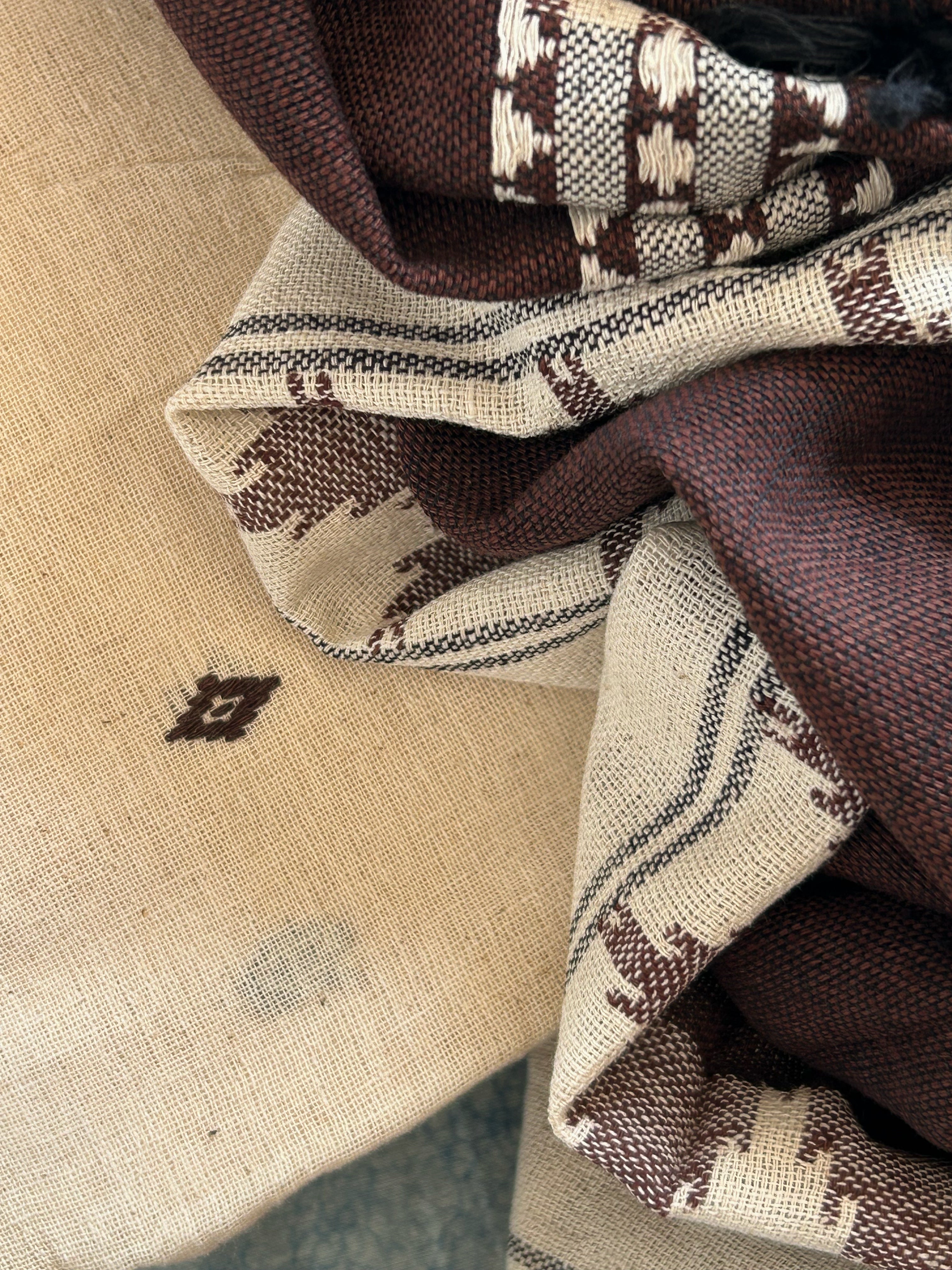 Handspun Handwoven Kotpad Kurta Dupatta Set