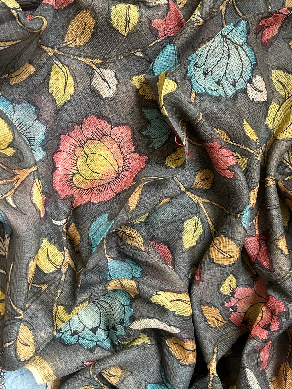 Handwoven Handpainted Kalamkari Set