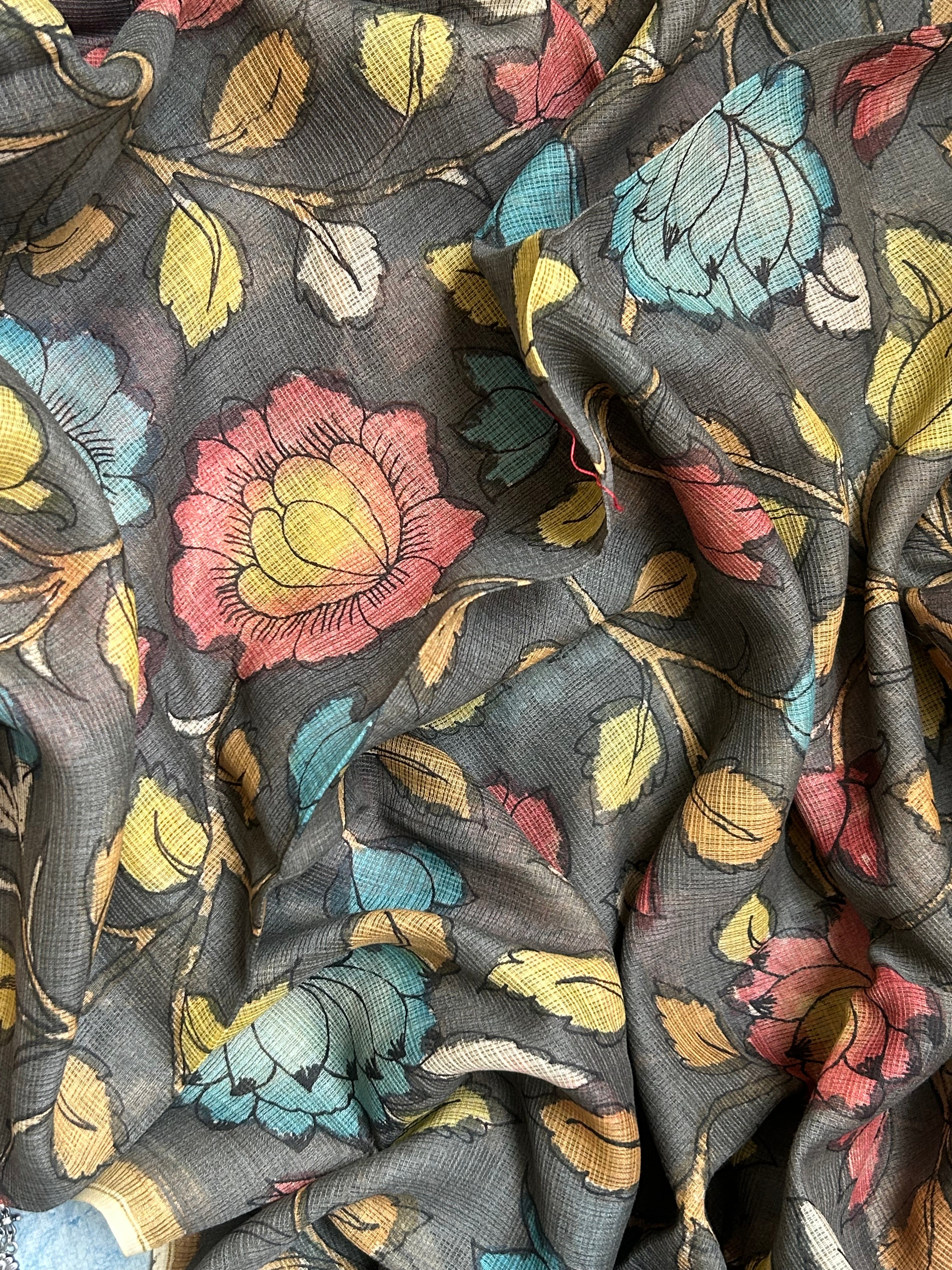 Handwoven Handpainted Kalamkari Set