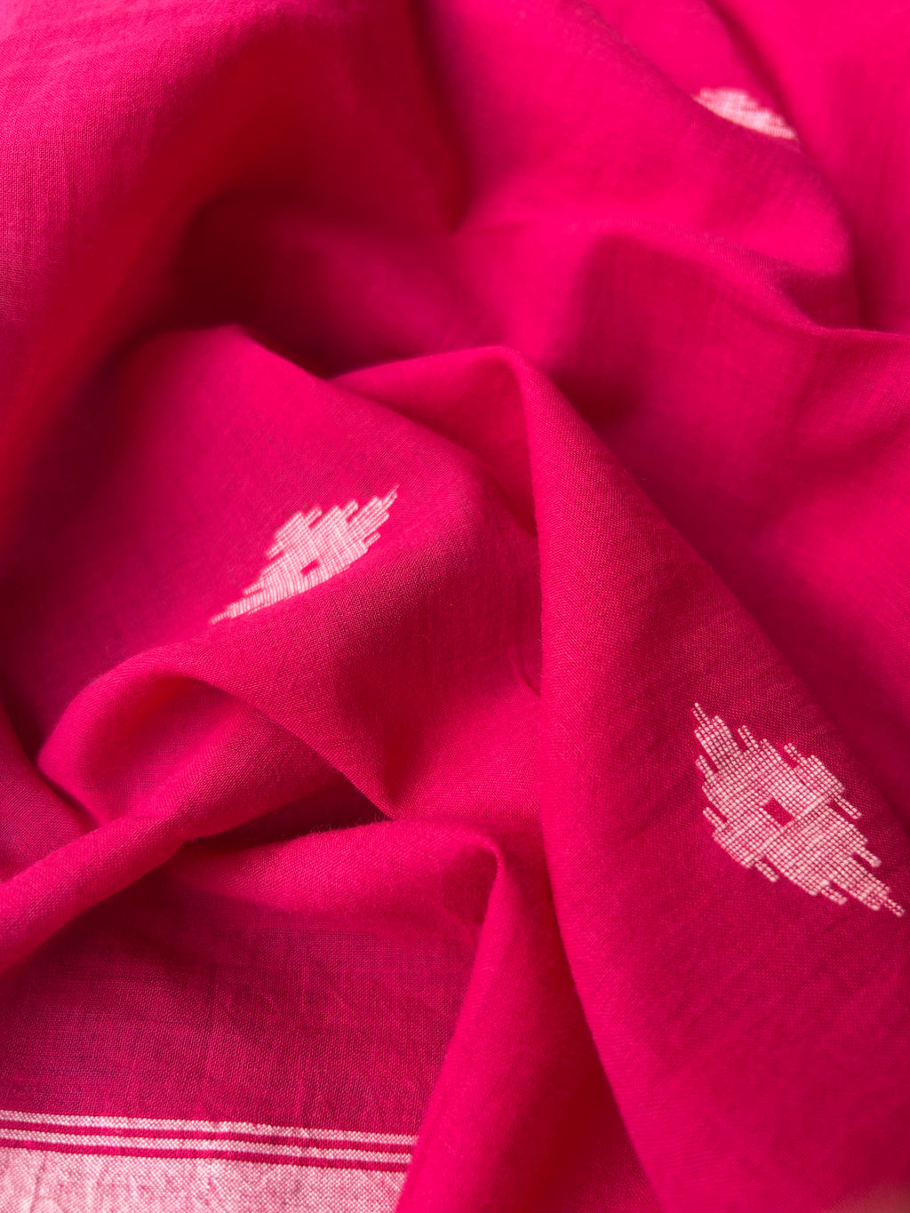 Chandrabhaga - Handwoven Bengal Jamdani Fabric (740 INR/metre)