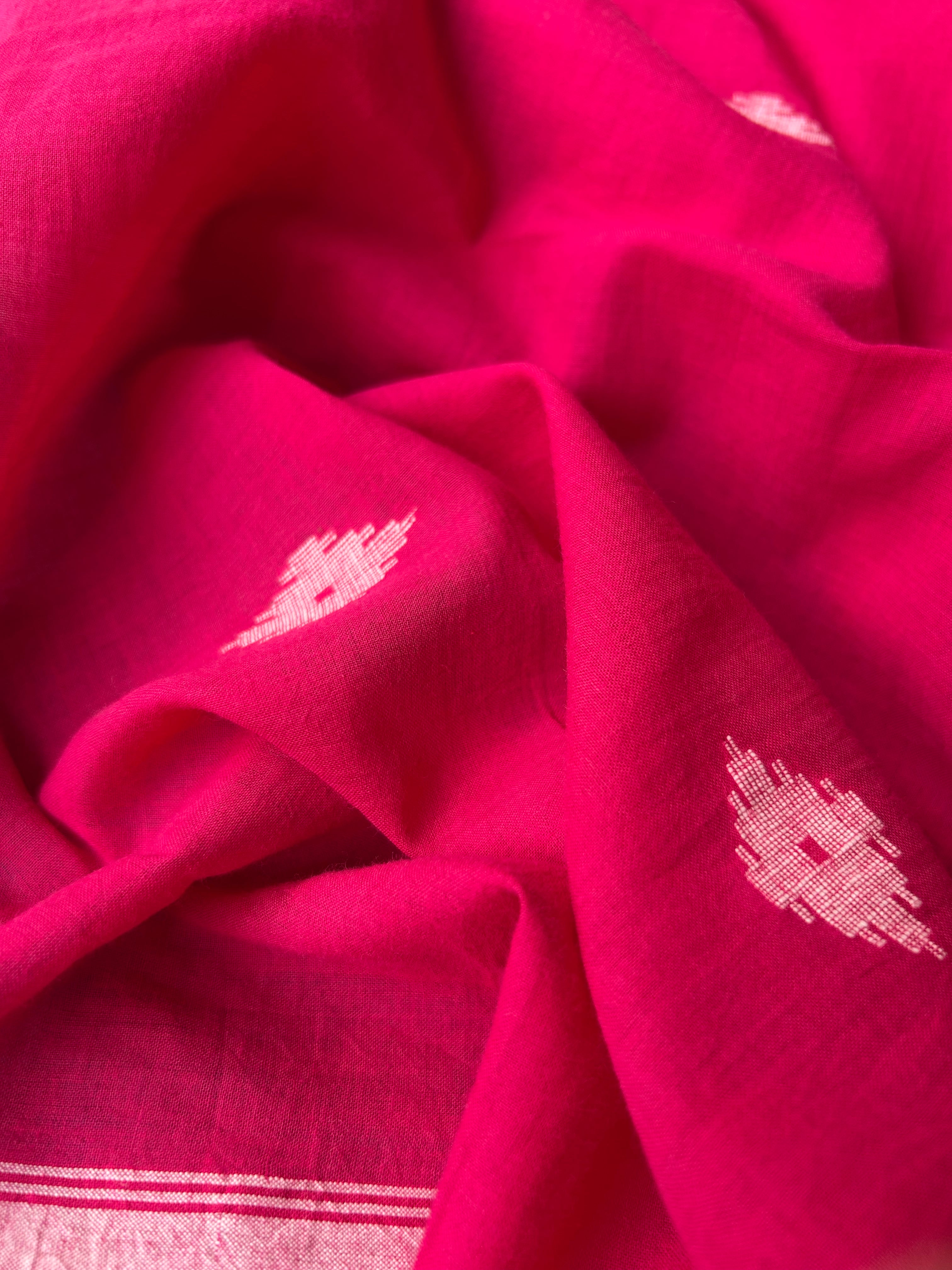 Chandrabhaga - Handwoven Bengal Jamdani Fabric (740 INR/metre)