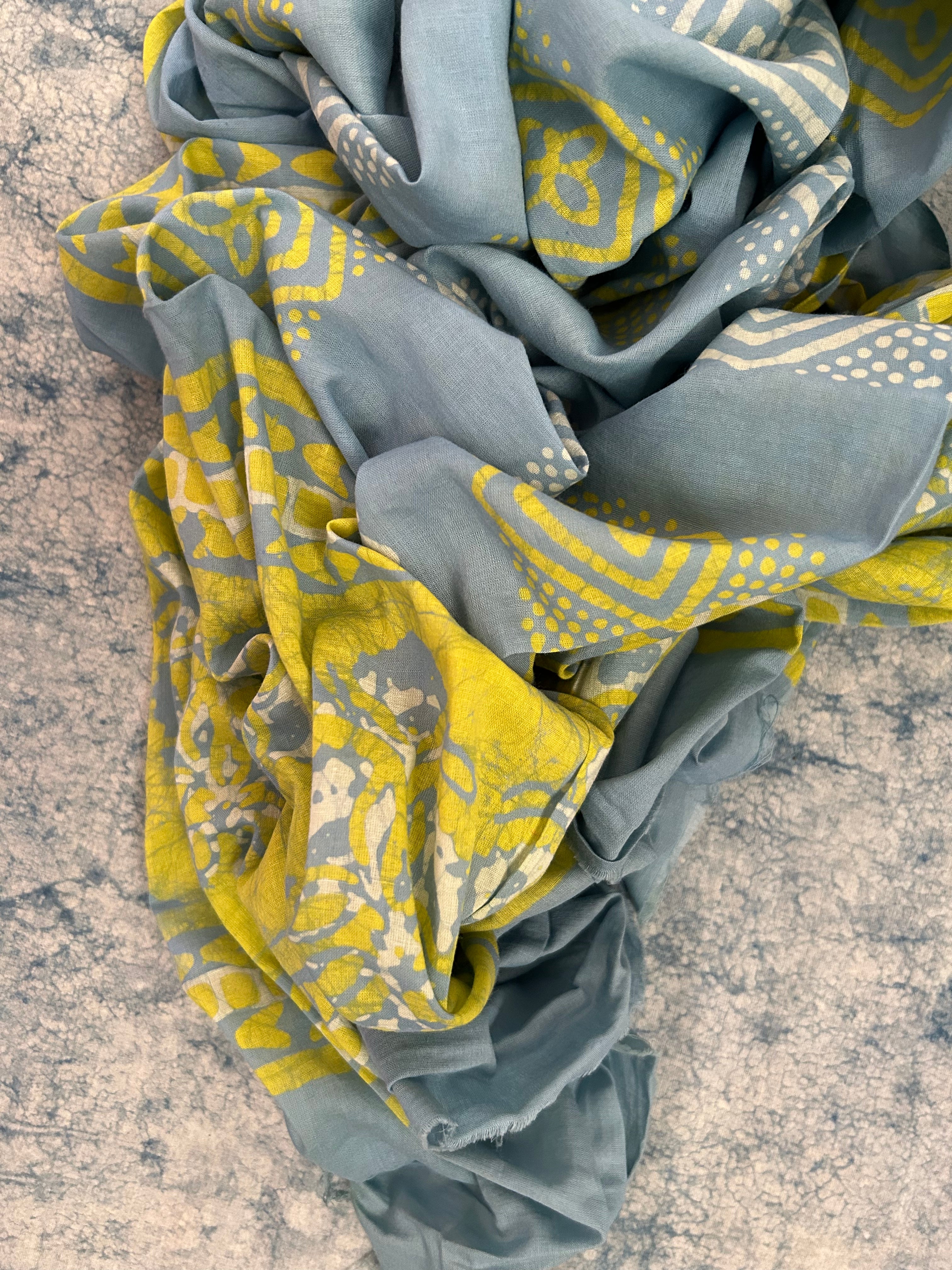 Handblock Batik Cotton Suit