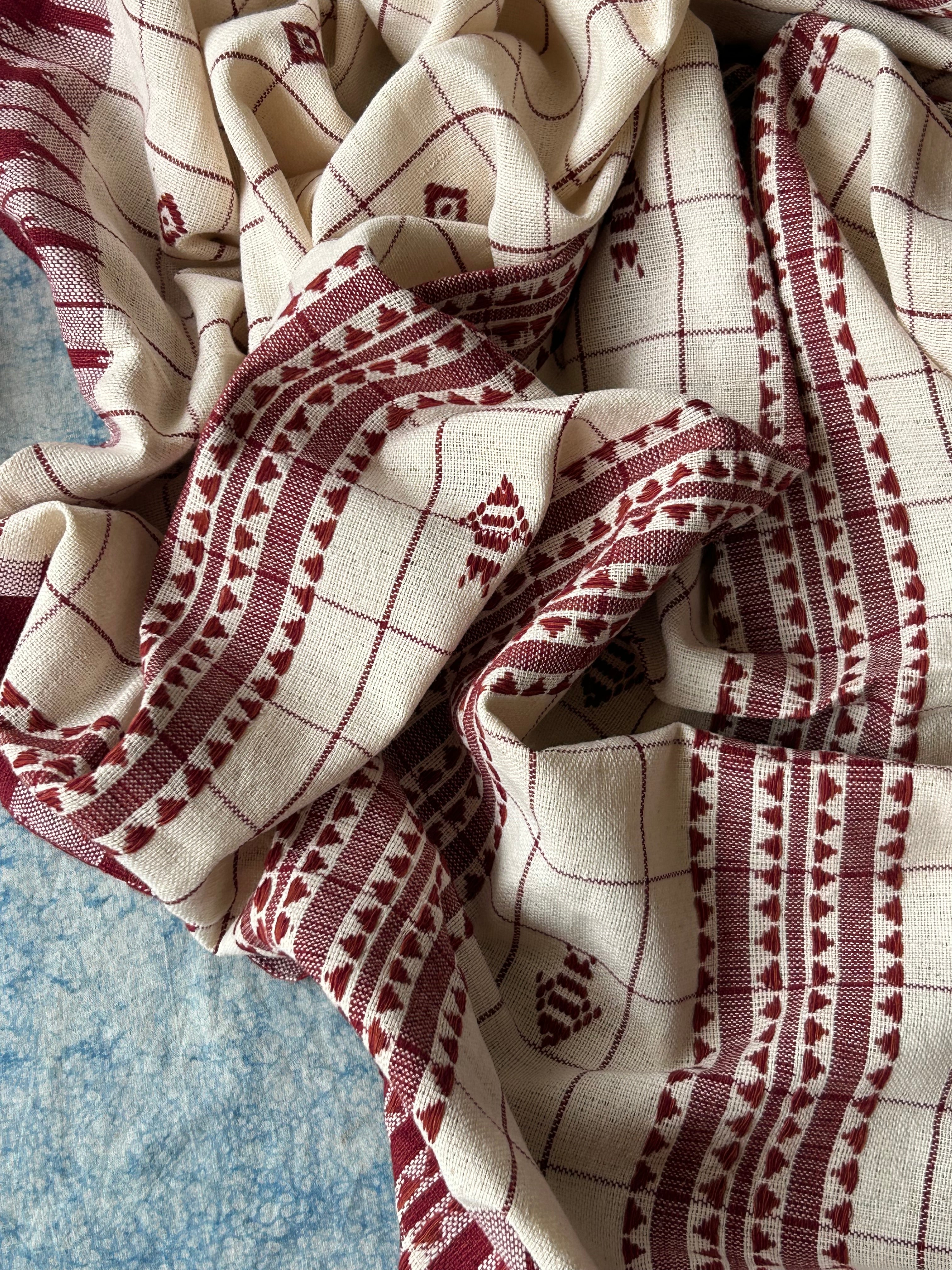Trishna - Handspun Handwoven Kotpad Suit Set