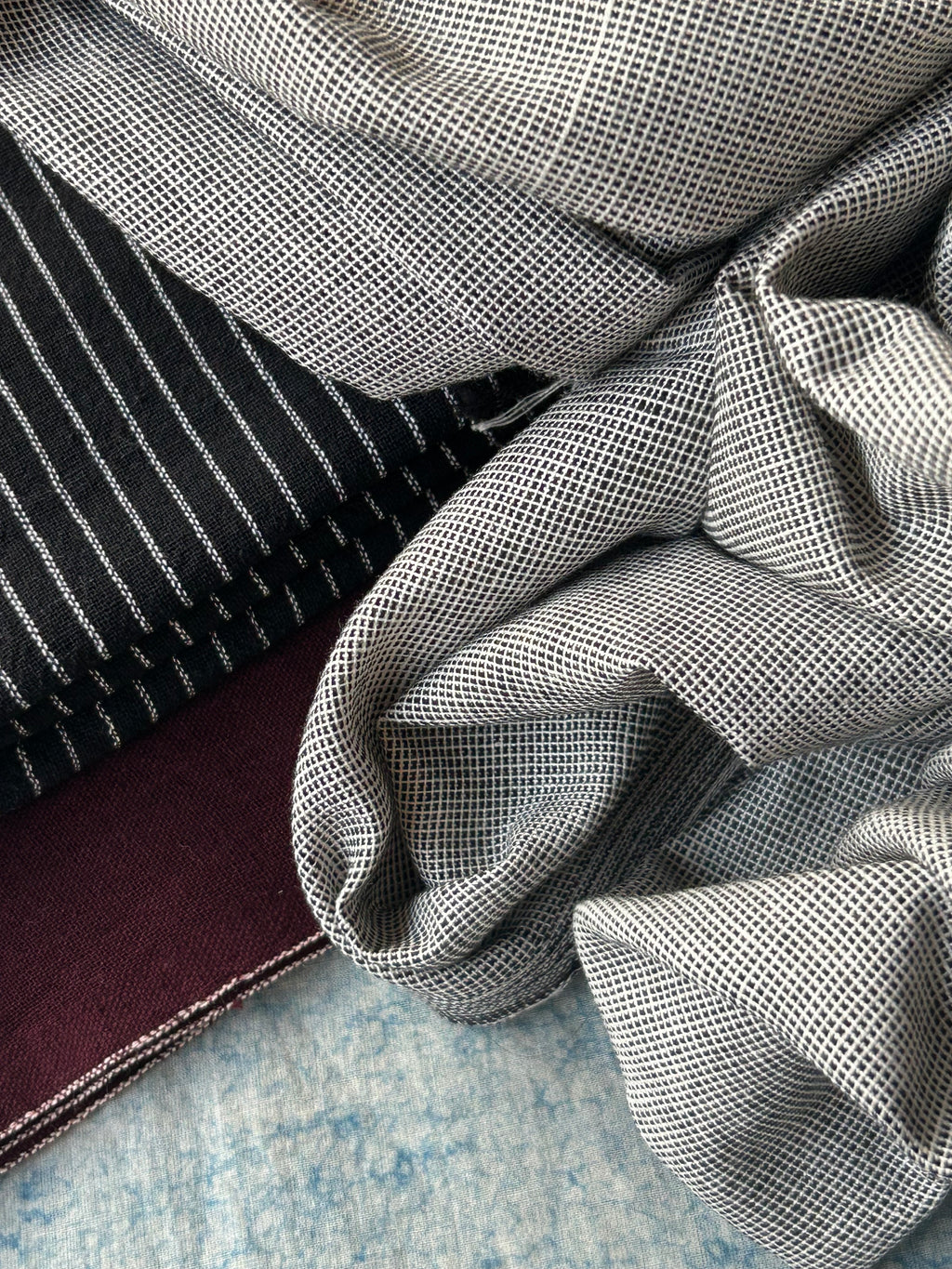 Taarangan - Handspun Handwoven Kotpad and Bhujodi Suit Set