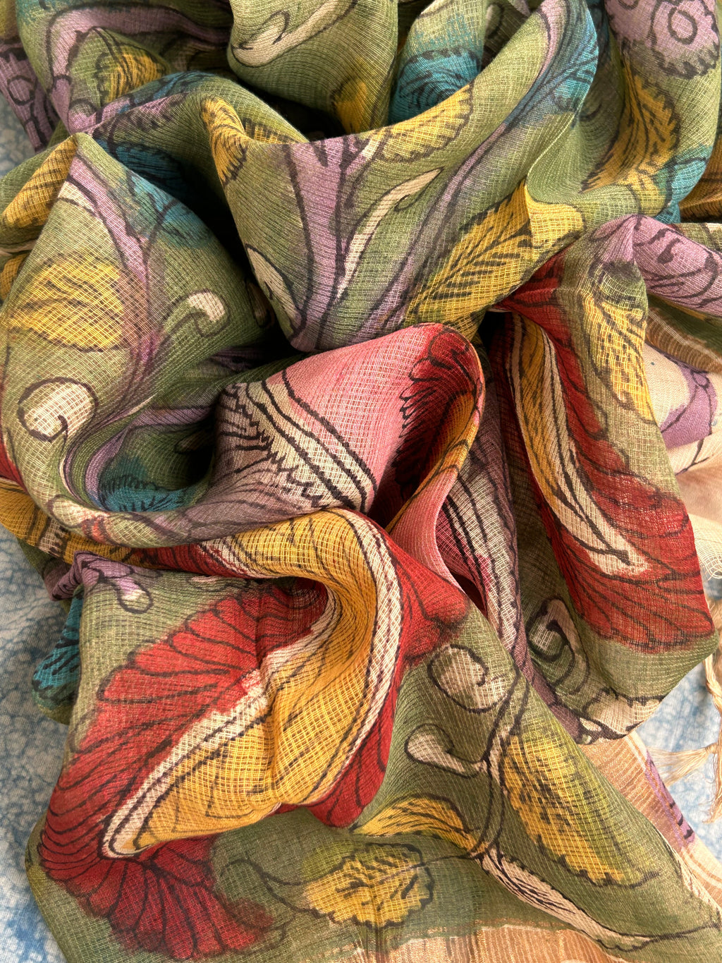 Handwoven Handcrafted Kalamkari Set