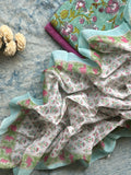Handcrafted Cotton Suit Set - Sea Green