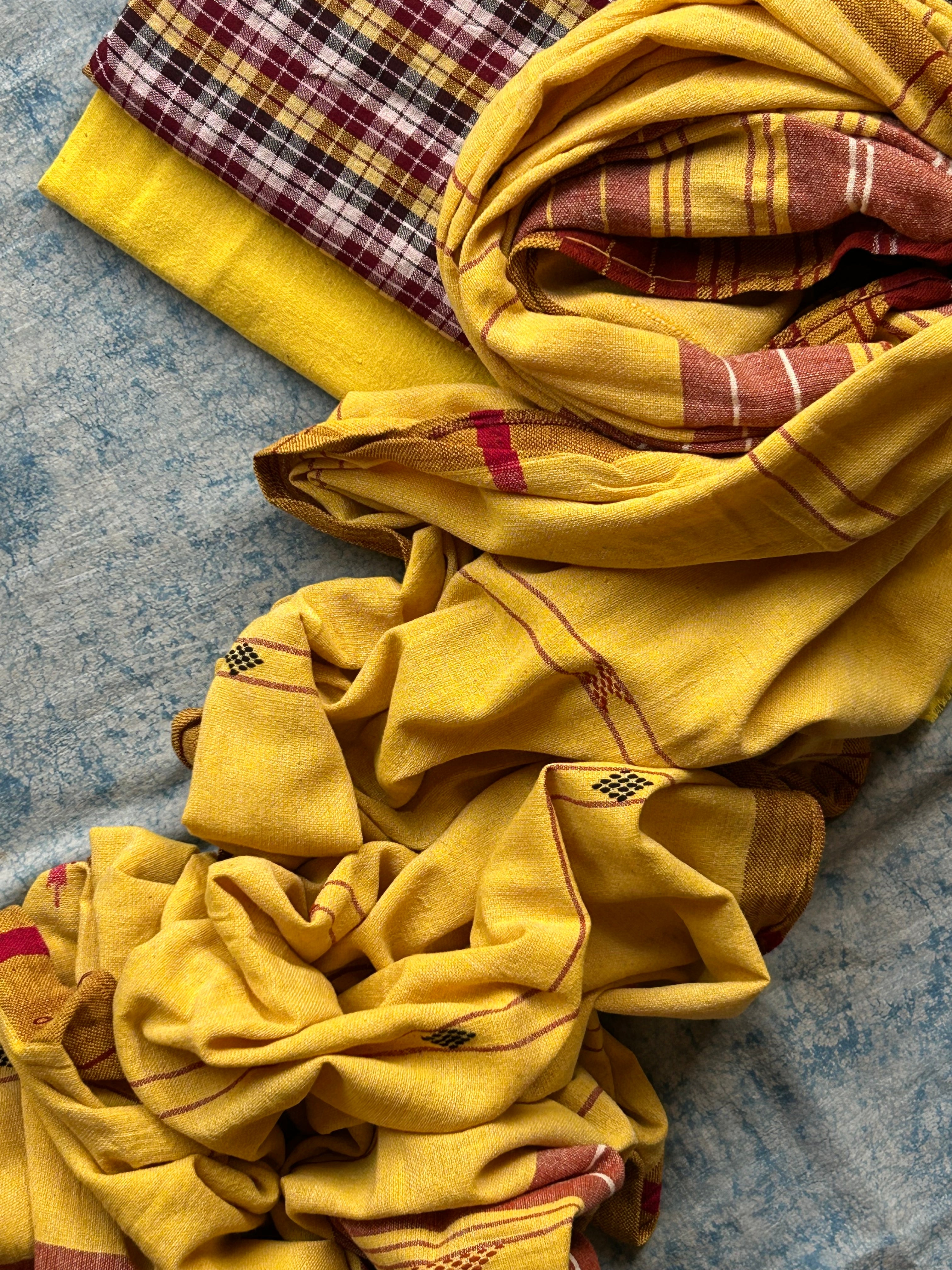 Dhoop - Handspun Handwoven Kotpad Suit Set