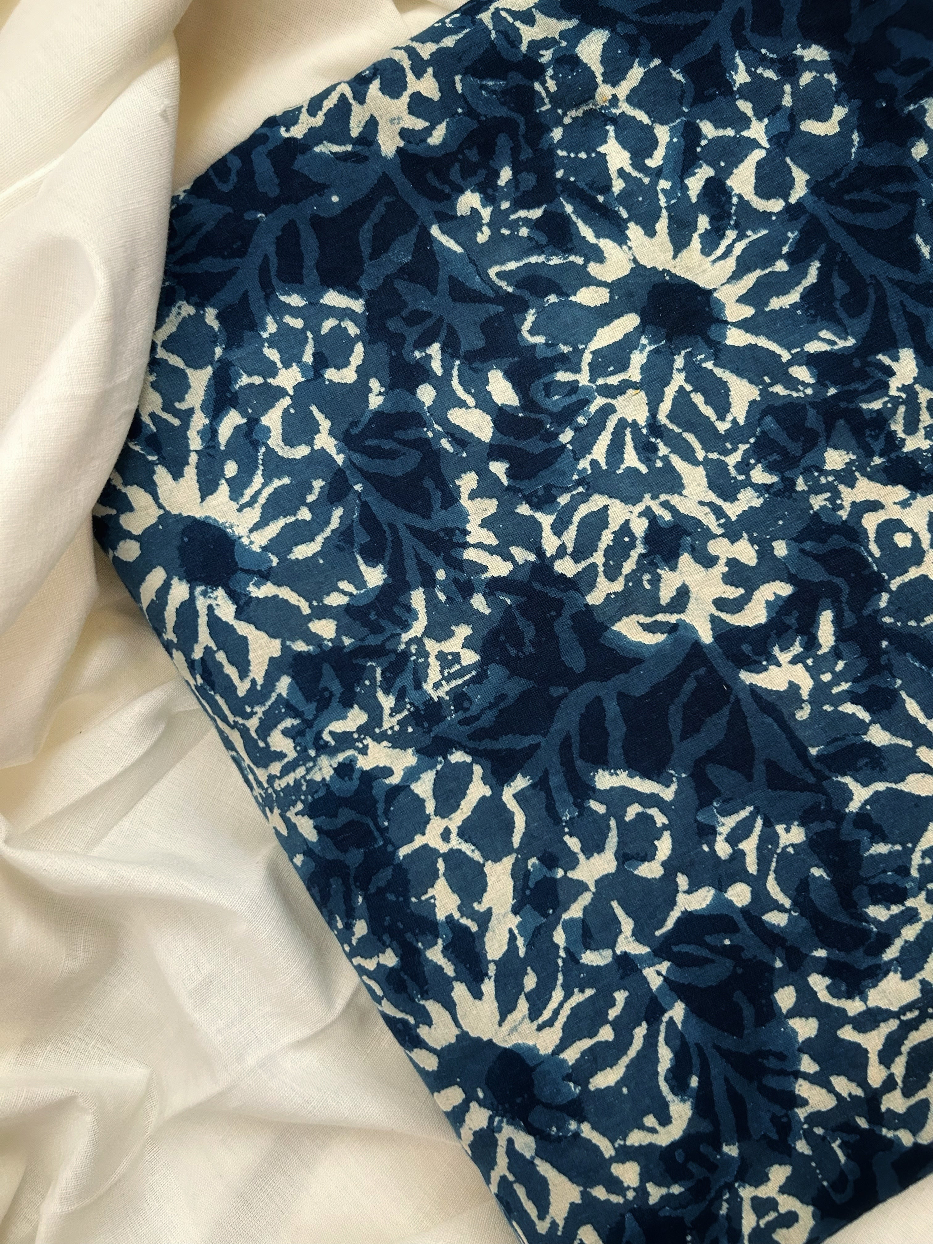 Handblock Print 2.5m Cotton Fabric