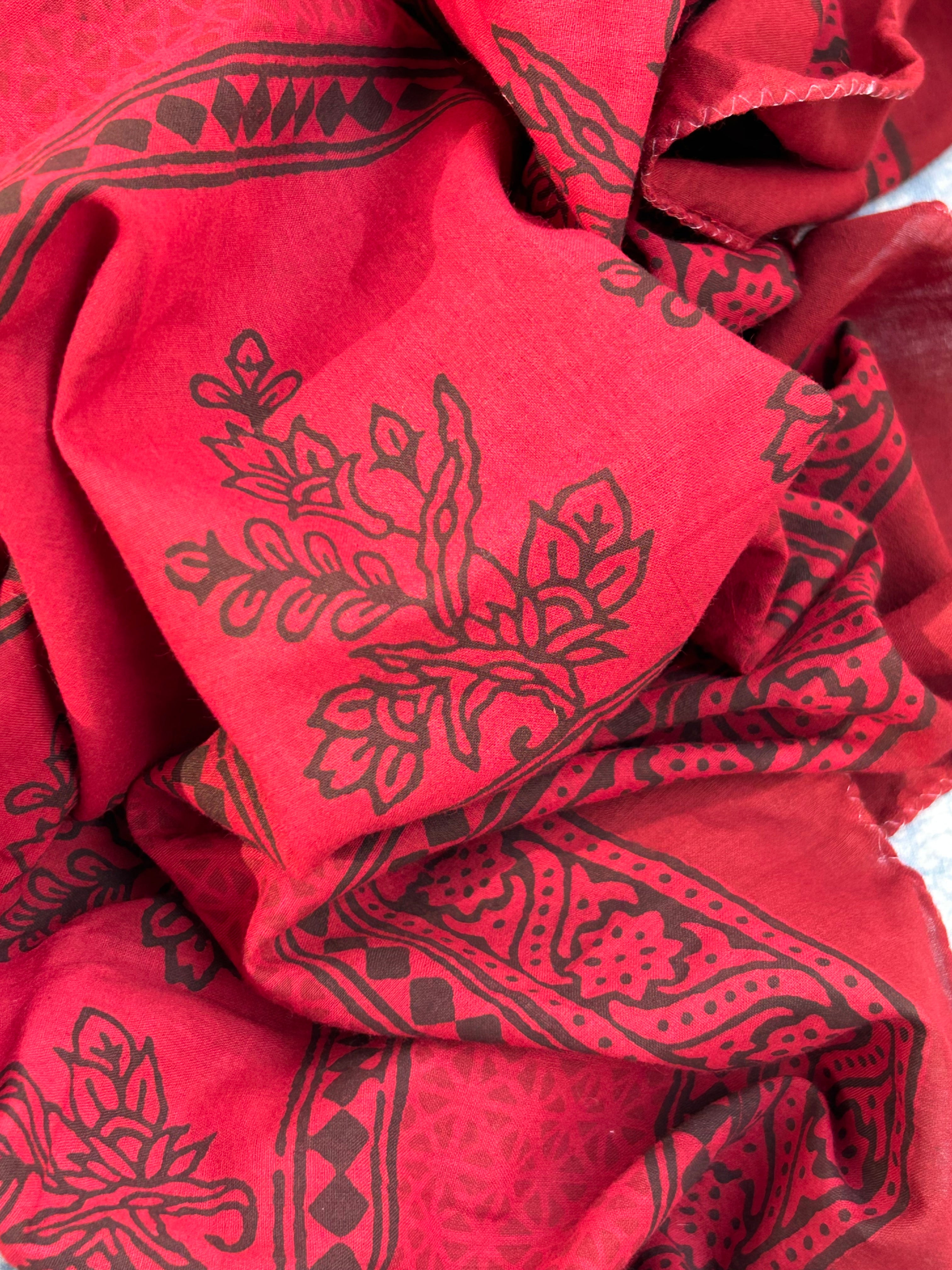 Natural Dyed Bagh Block Print Cotton Suit