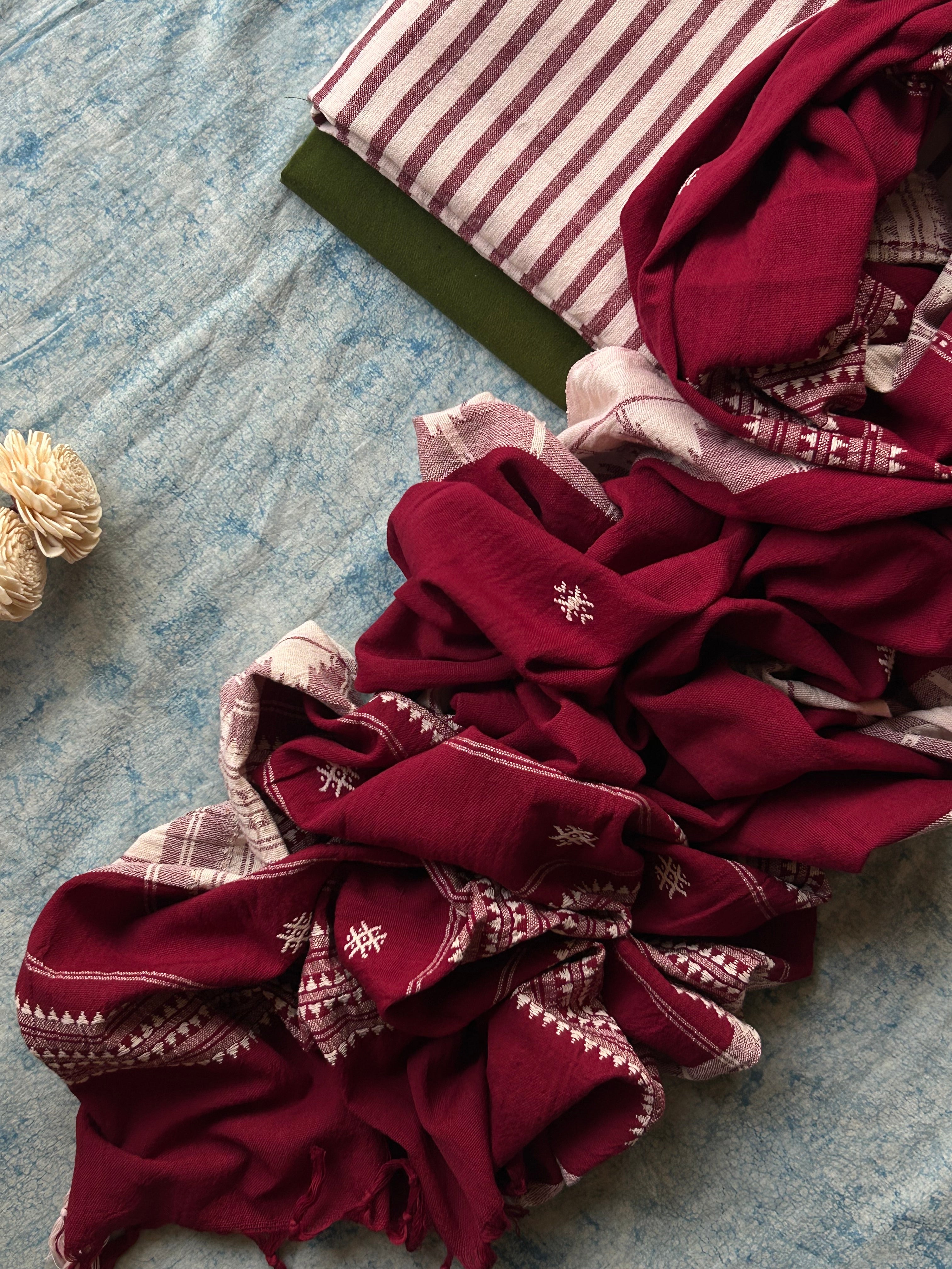 Sawan - Handspun Handwoven Kotpad Suit Set