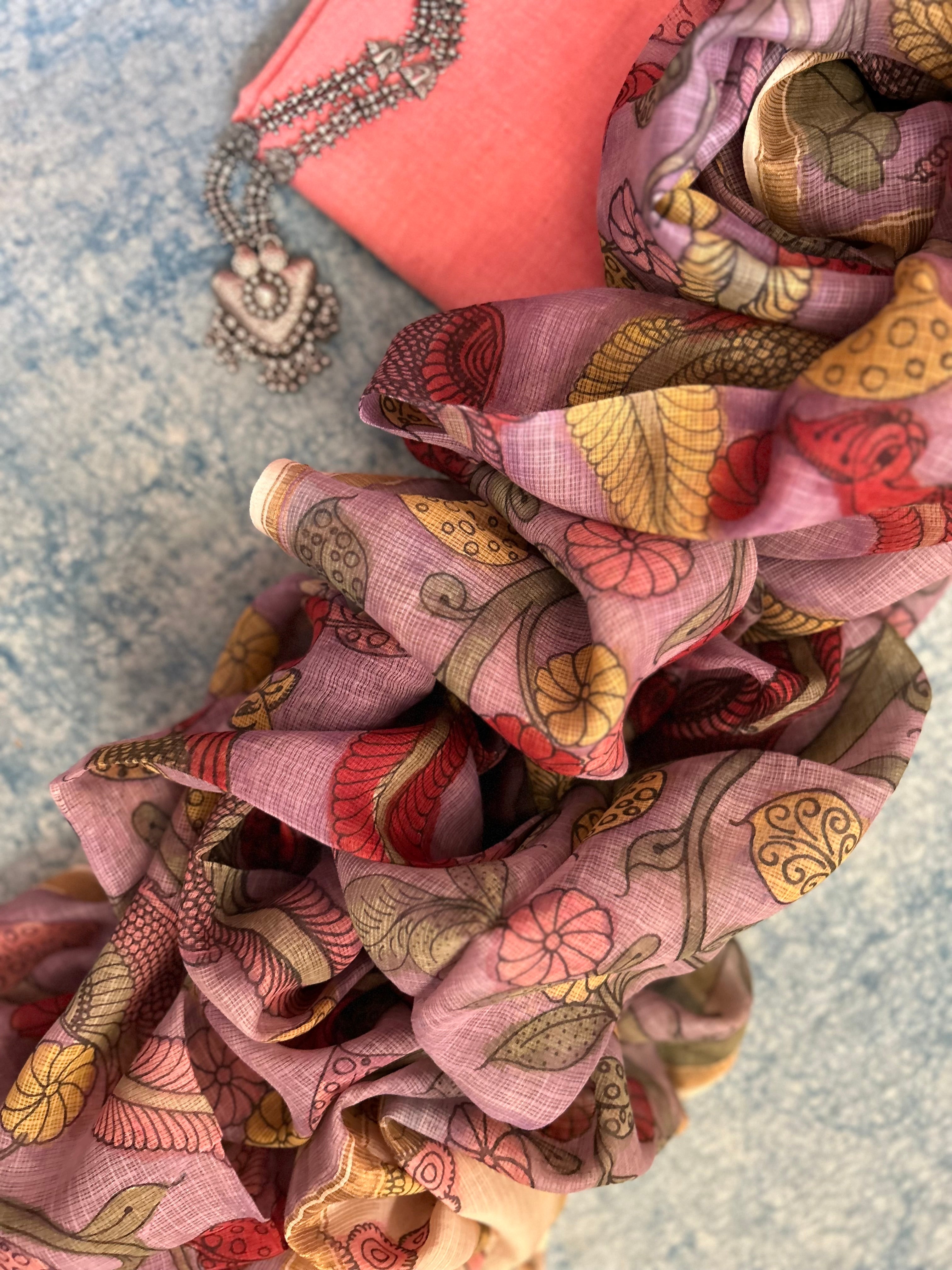 Handwoven Handcrafted Kalamkari Set