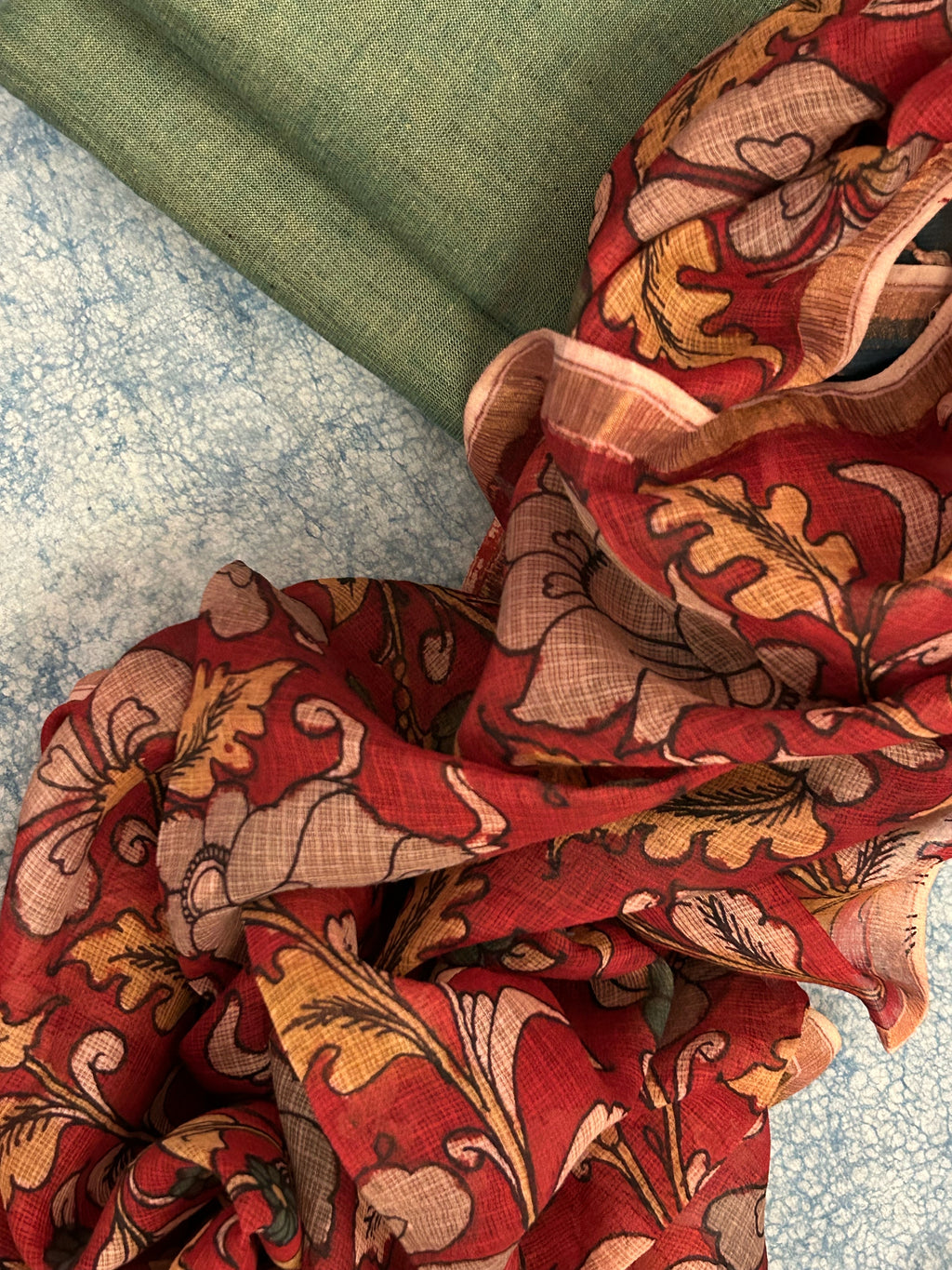 Handwoven Handcrafted Kalamkari Set