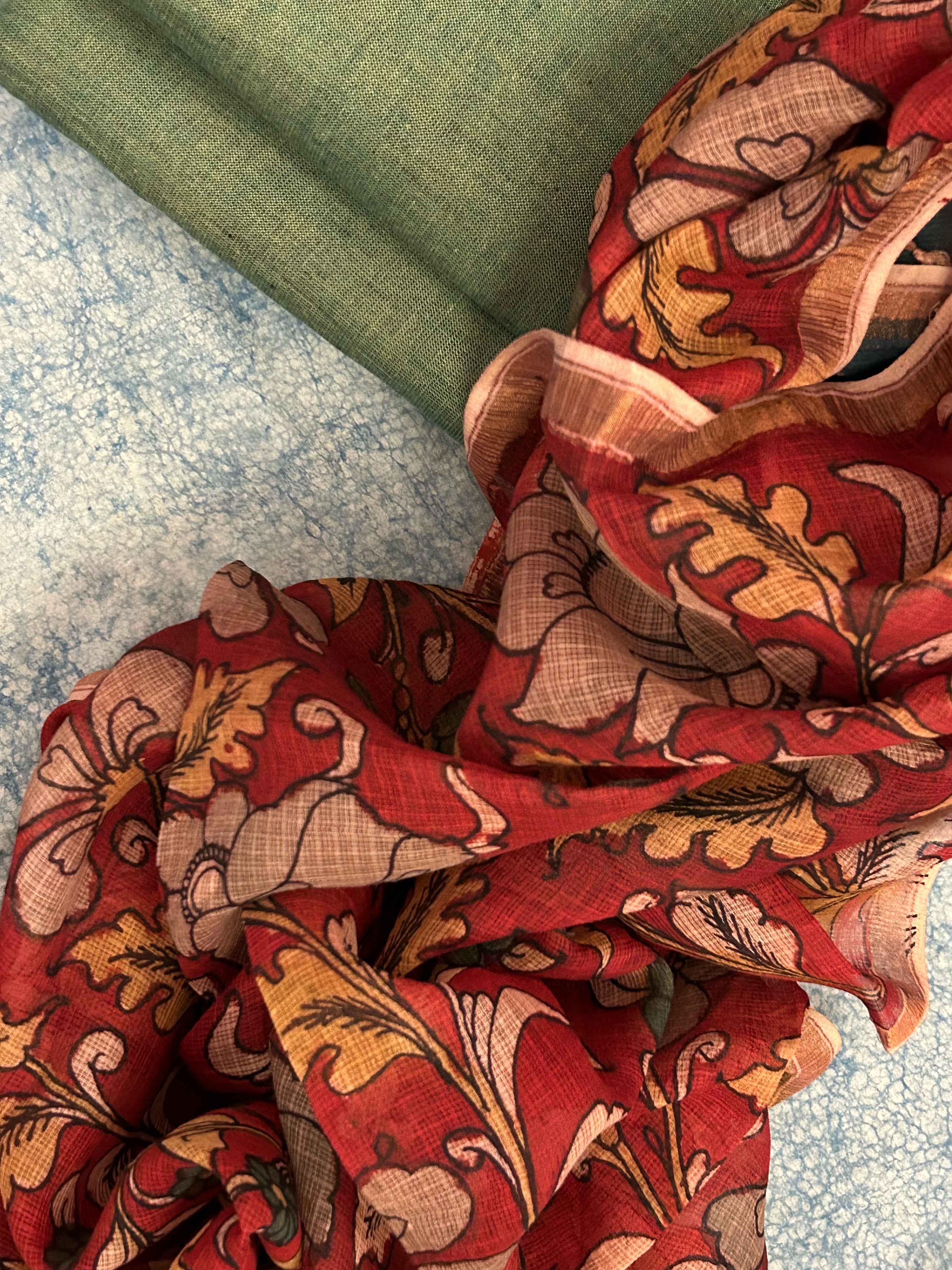 Handwoven Handcrafted Kalamkari Set