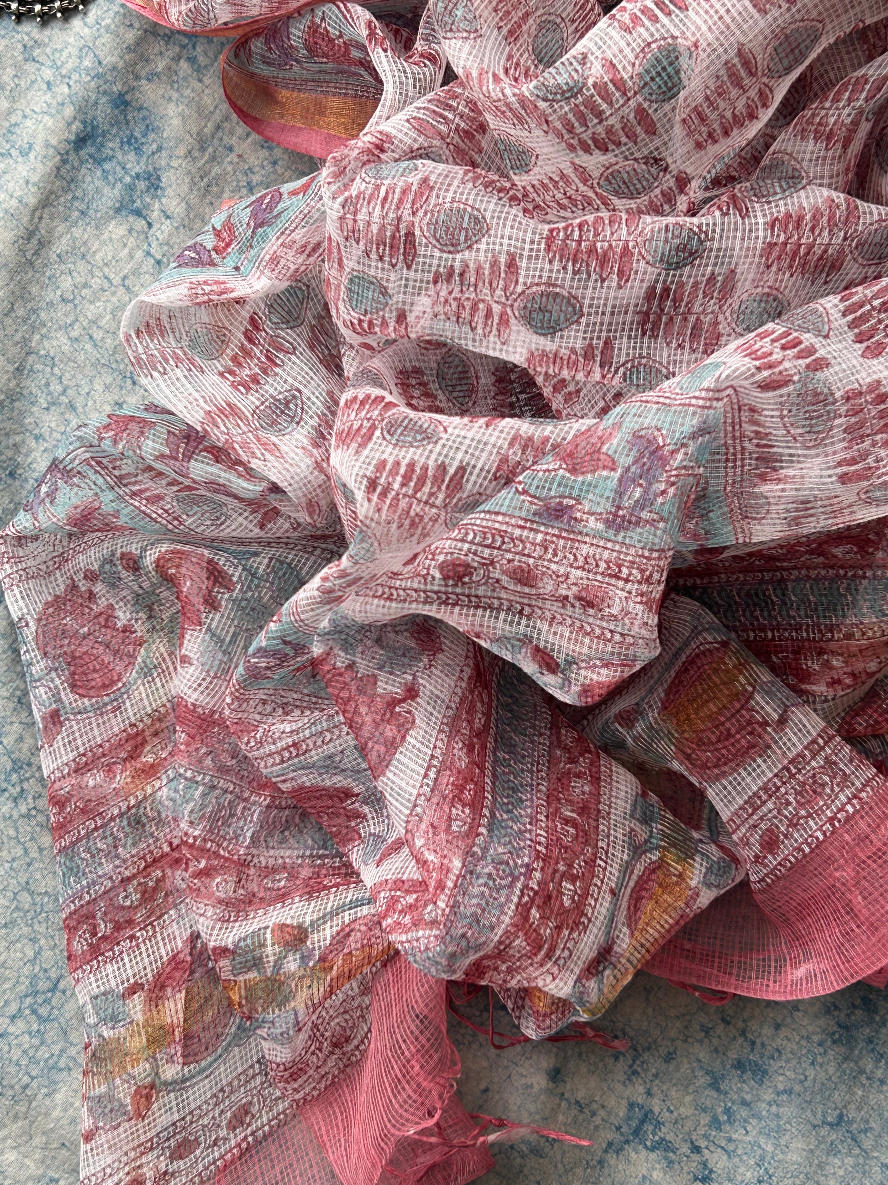 Saadgi - Handwoven Handblock Printed Set