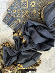 Natural Dyes Handblock Ajrakh Cotton Suit