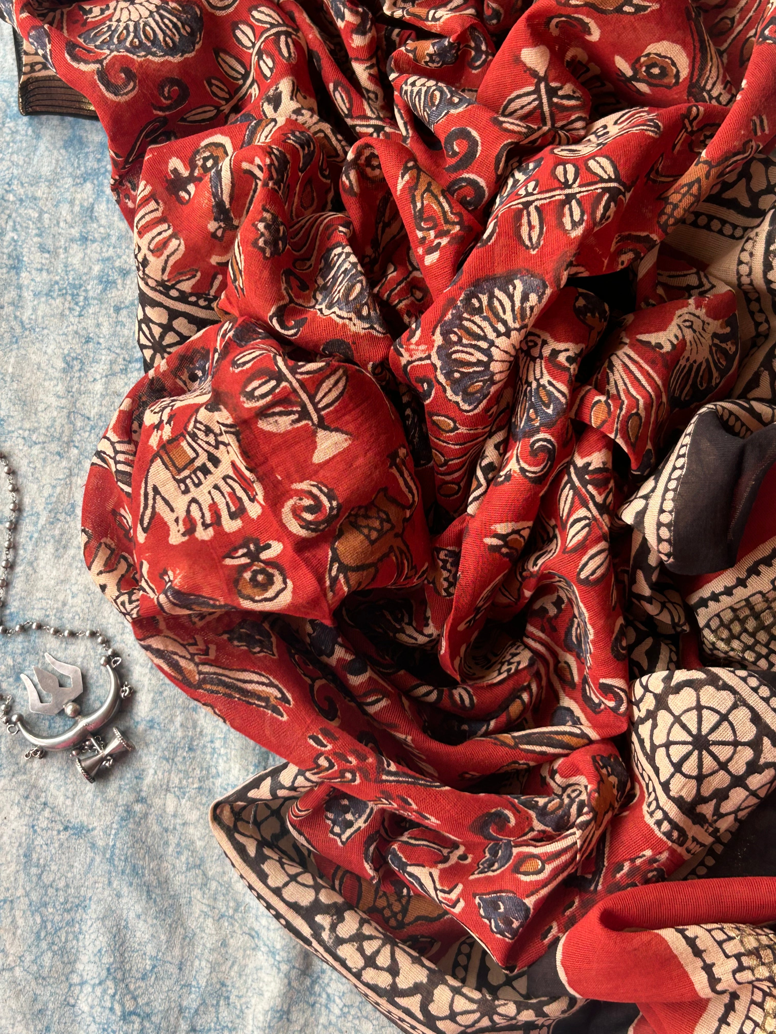 Girija - Handcrafted Cotton Suit Set