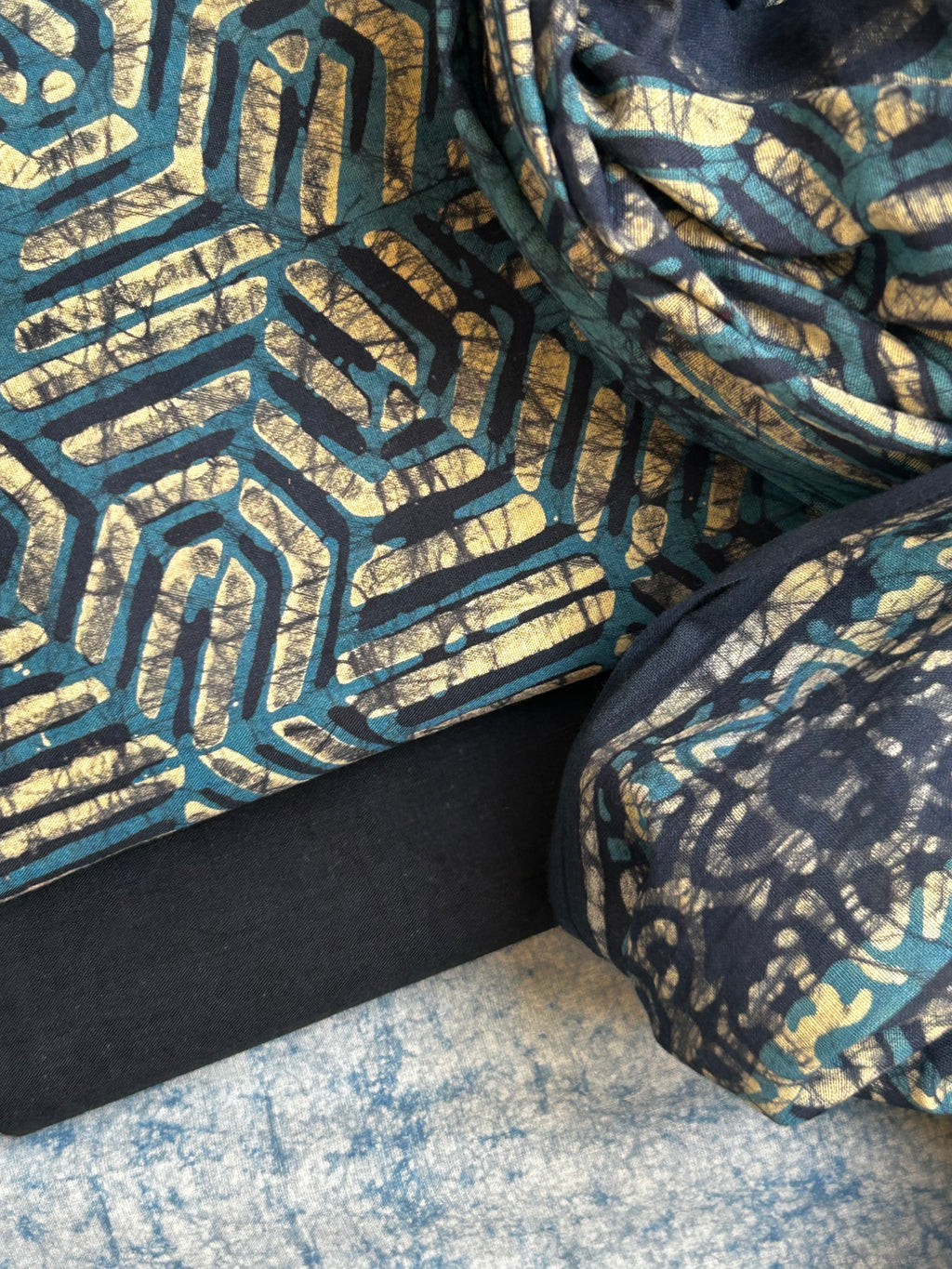 Handblock Batik Cotton Suit