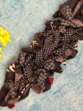 Natural Dyes Hand Block Ajrakh Dupatta