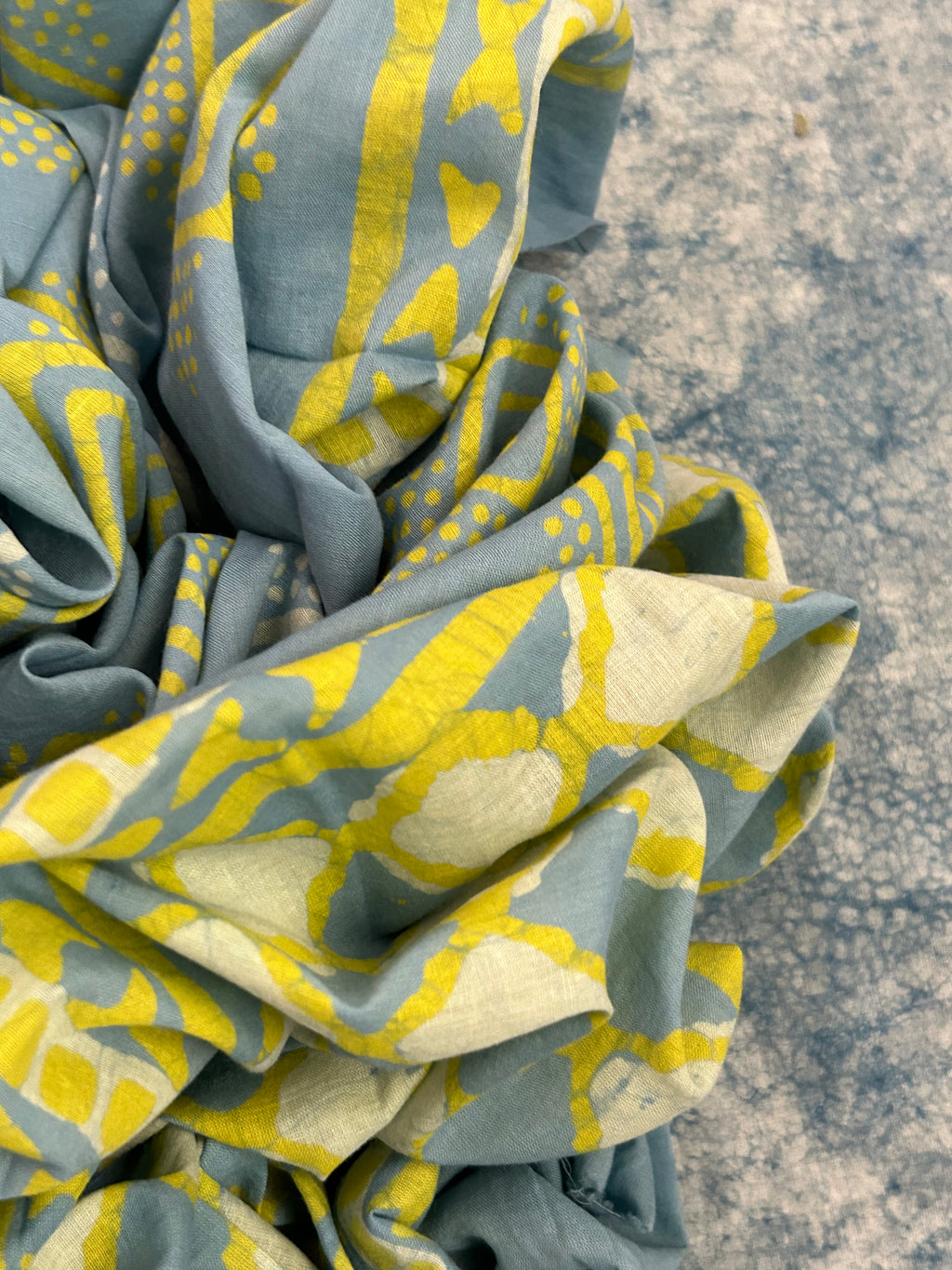 Handblock Batik Cotton Suit