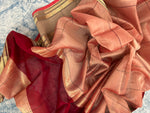 Handwoven Maheshwari Kurta Dupatta Set