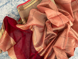 Handwoven Maheshwari Kurta Dupatta Set