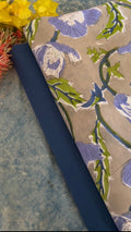 Handblock Cotton Fabric (2.5m)