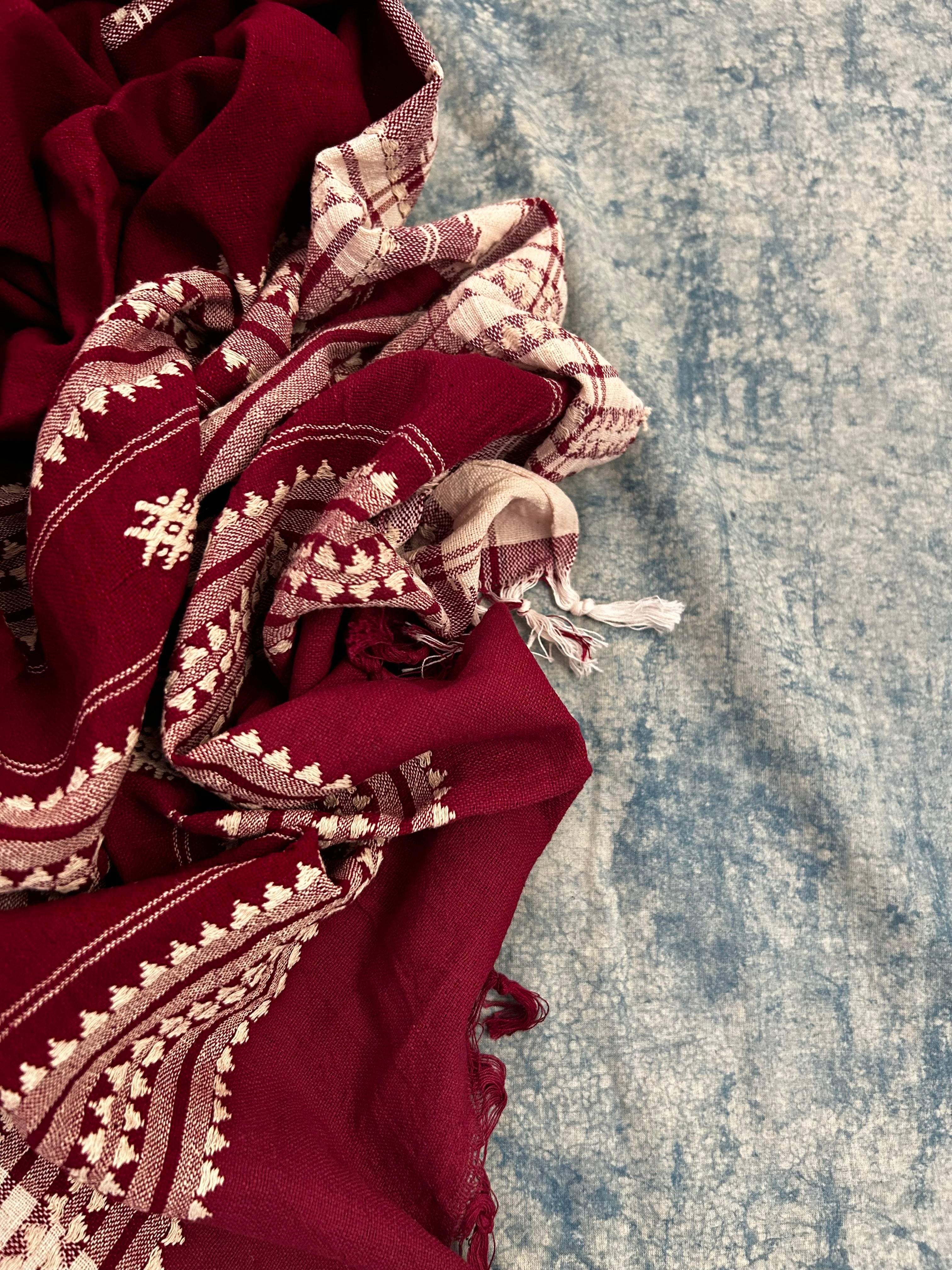 Handspun Handwoven Kotpad Kurta Dupatta Set