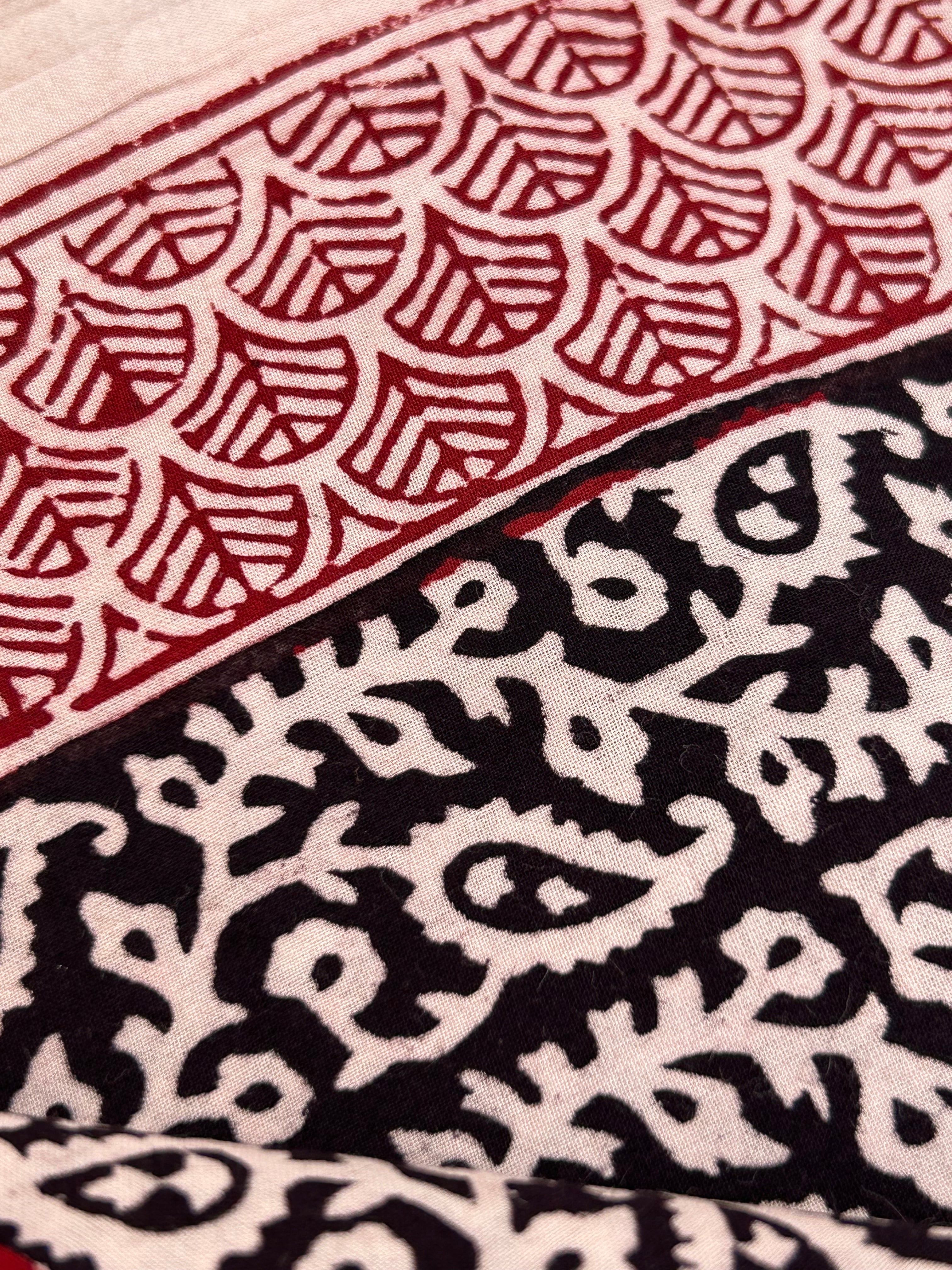 Natural Dyed Bagh Block Print Cotton Suit