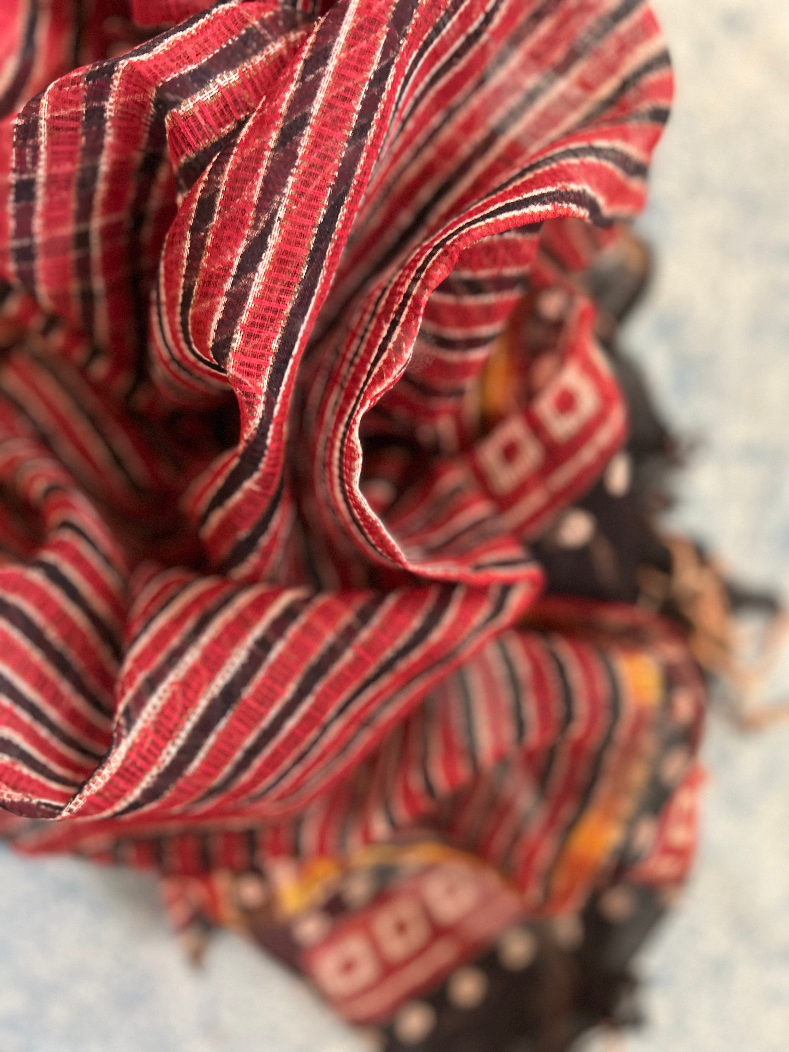 Handcrafted Cotton Kota Dupatta Suit