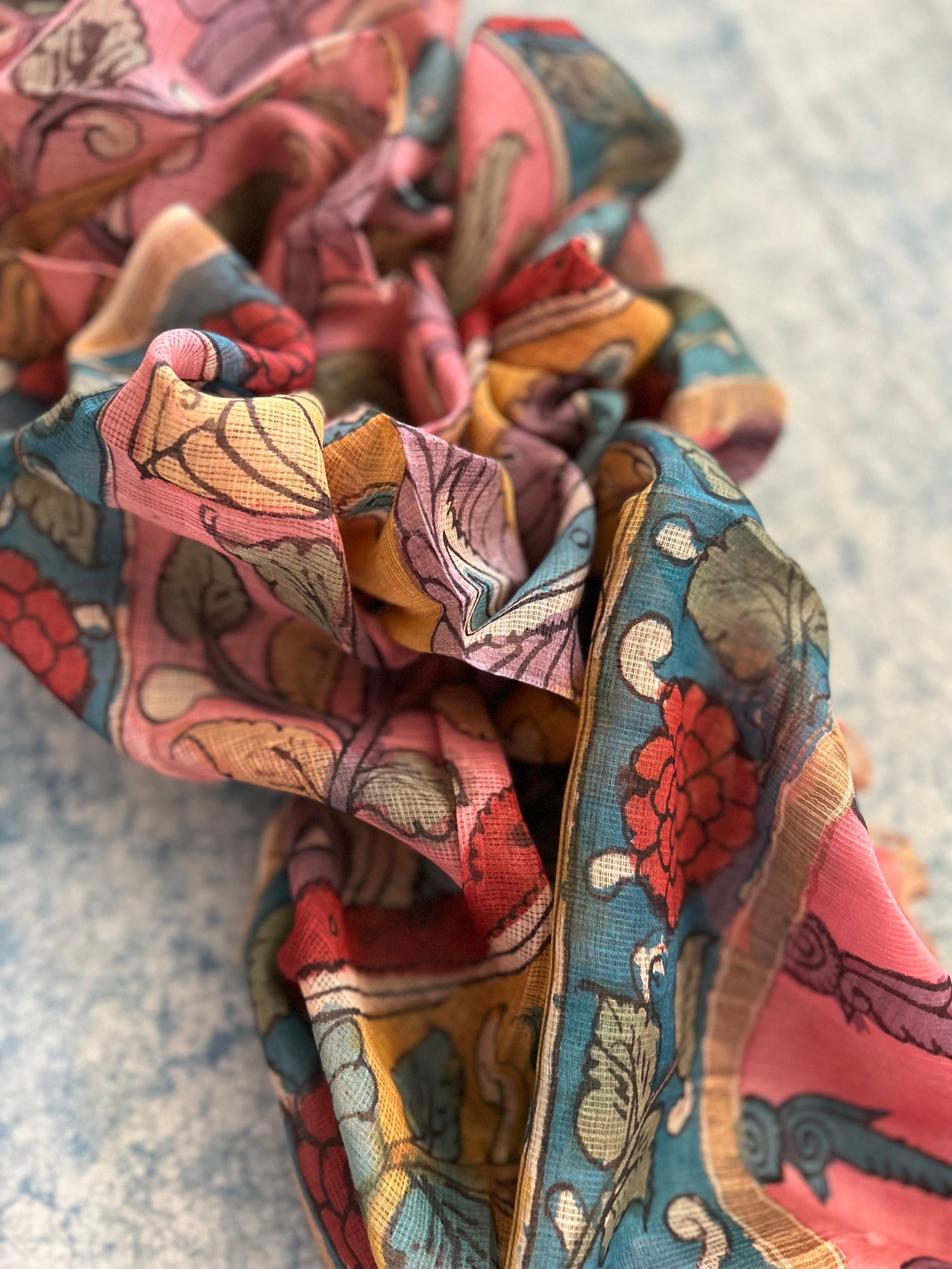 Handwoven Handcrafted Kalamkari Set