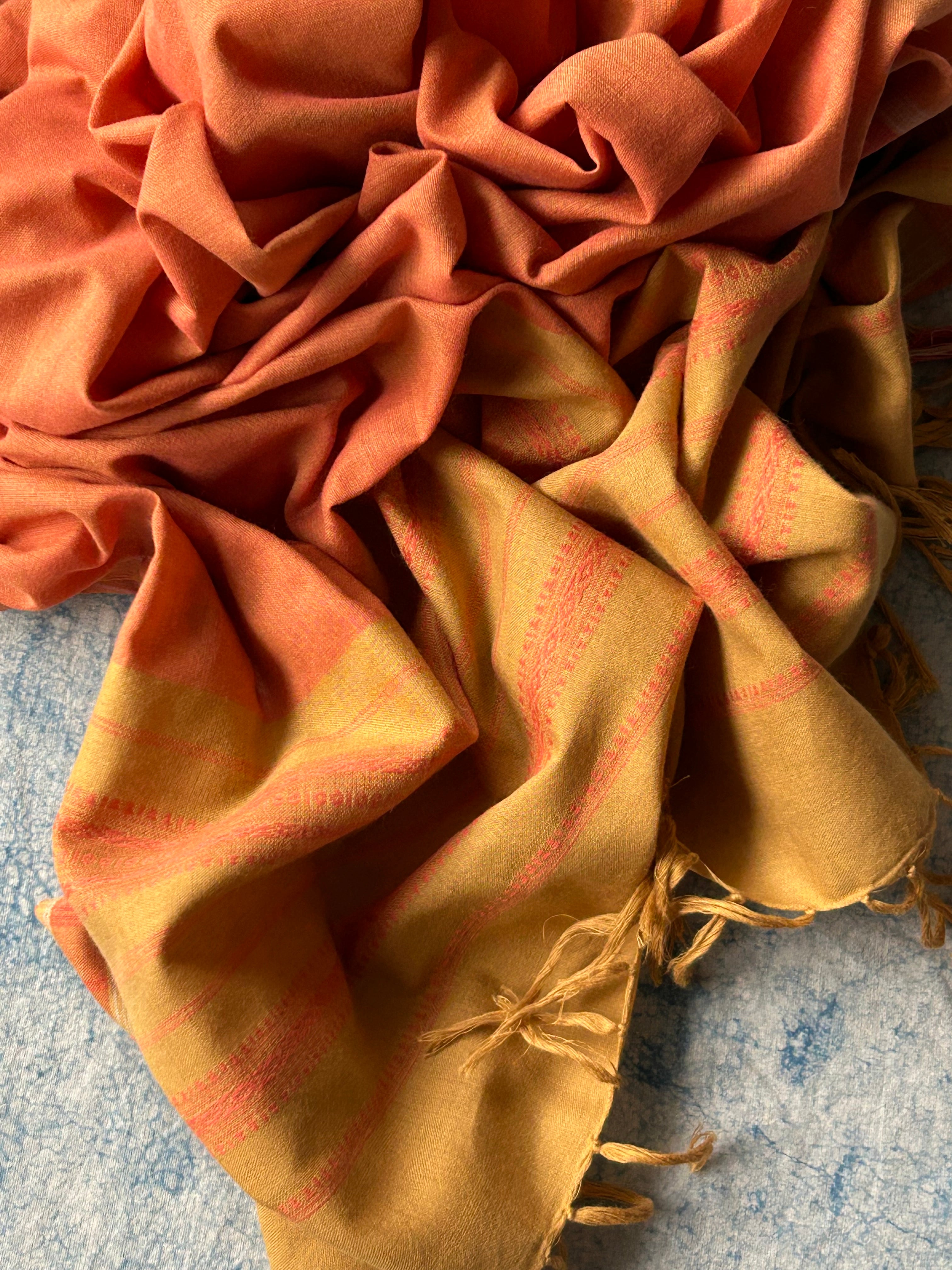 Dhoop Chaon - Handwoven Bhujodi and Telangana Cotton Set