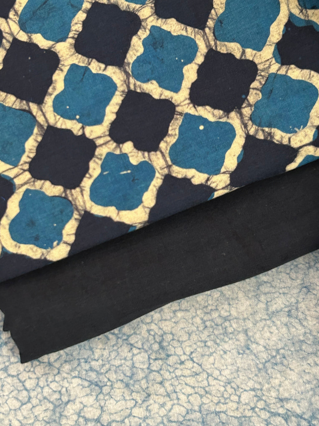 Handblock Batik Cotton Suit