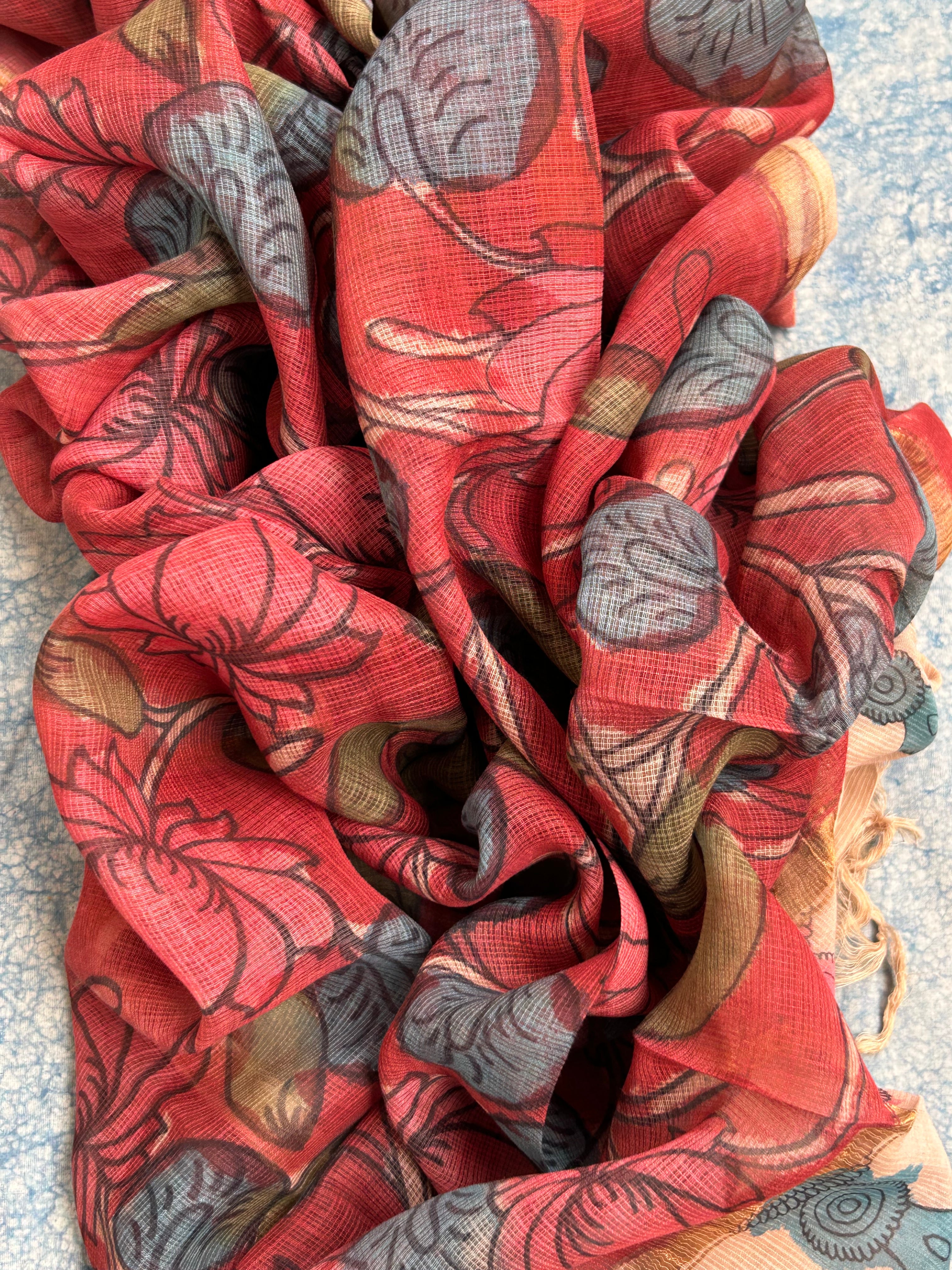 Handwoven Handcrafted Kalamkari Set