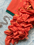 Aarya - Handwoven Bengal Jamdani Kurta Dupatta set