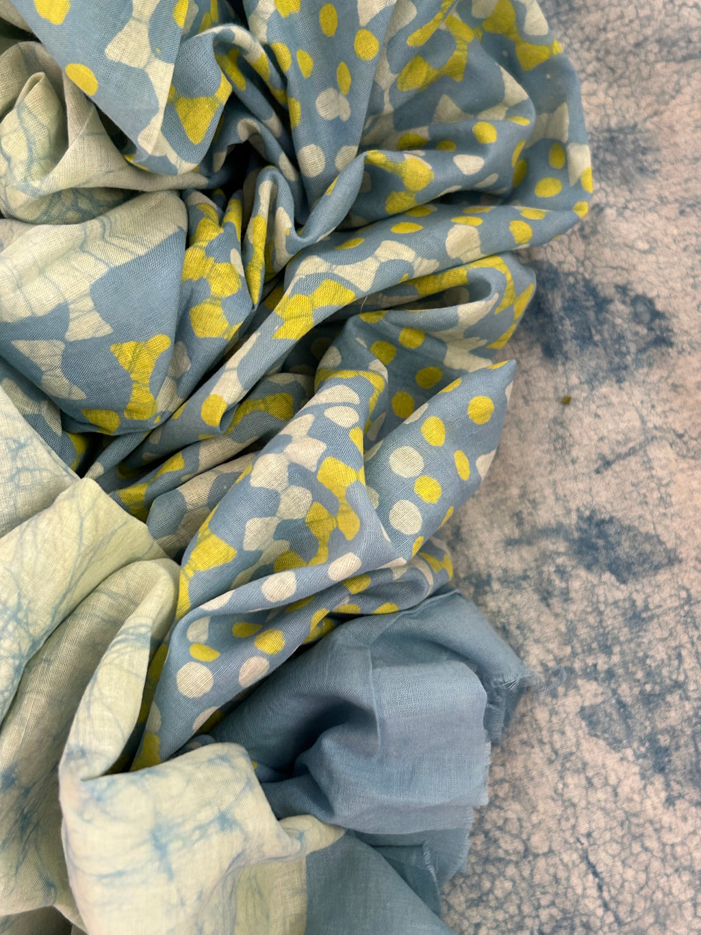 Handblock Batik Cotton Suit