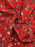 Handblock Printed Ajrakh Cotton - Madder Red (.95m)