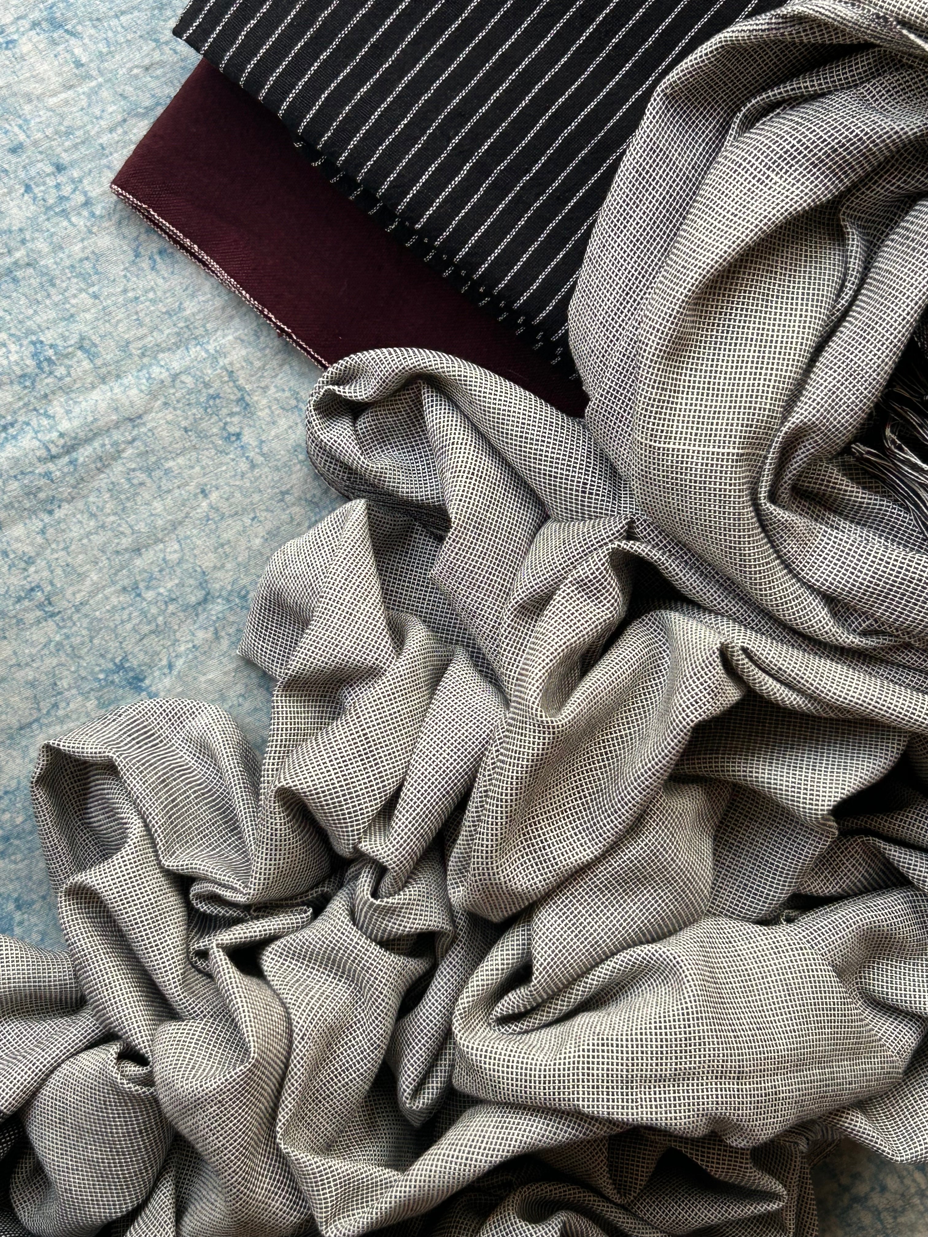 Taarangan - Handspun Handwoven Kotpad and Bhujodi Suit Set