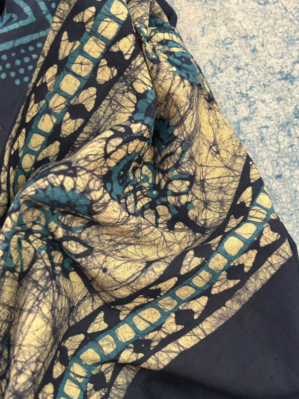 Handblock Batik Cotton Suit