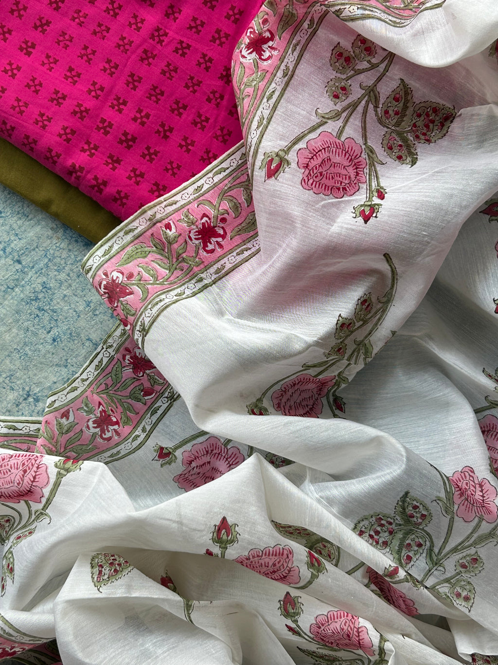 Gulaab - Handcrafted Cotton Suit Set