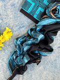 Handblock Batik Cotton Chanderi Suit