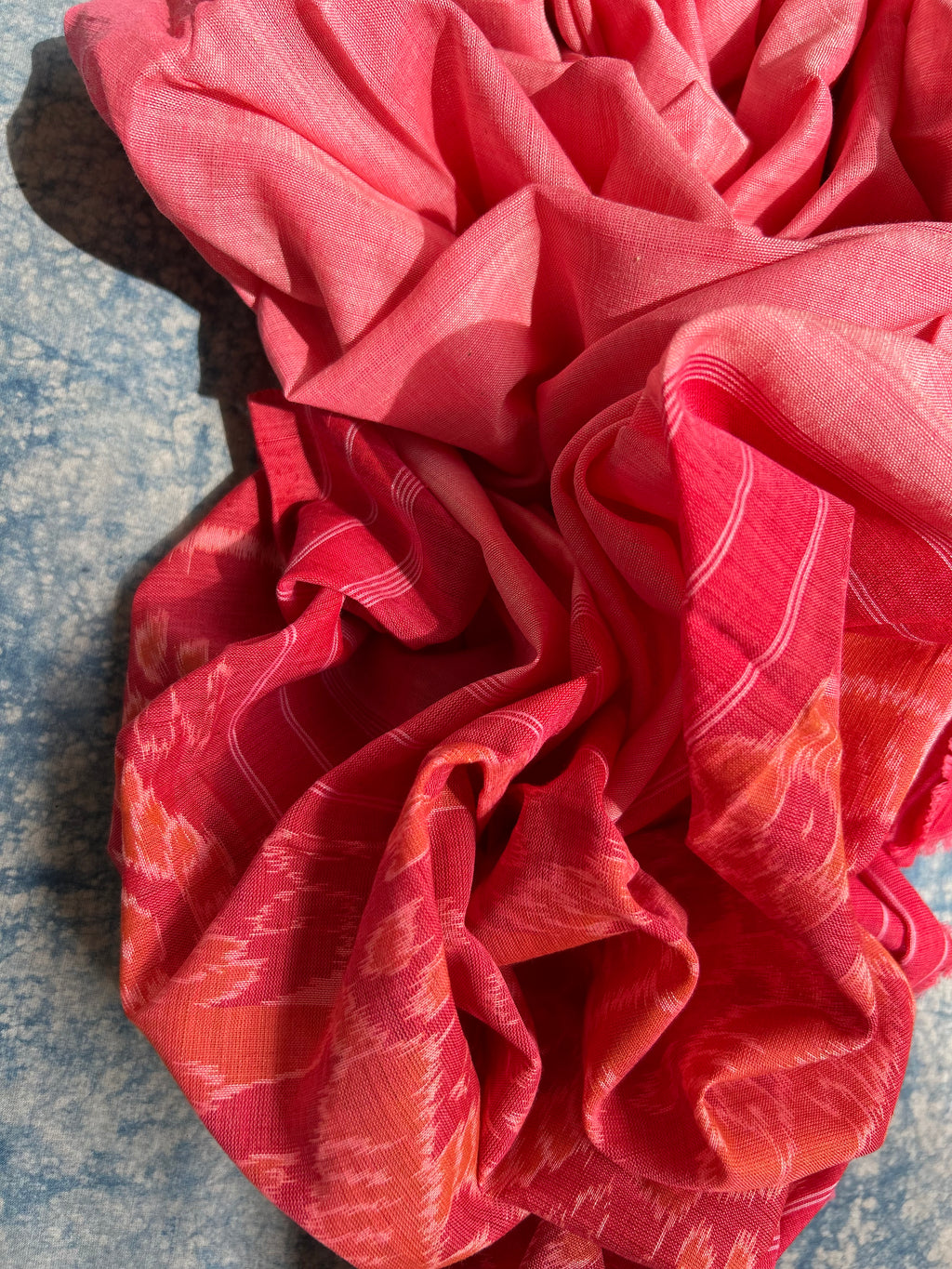 Handwoven Nuapatna Kurta Dupatta Set