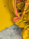 SurajMukhi  - Handwoven Bengal Jamdani Kurta Dupatta set