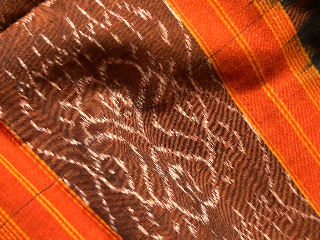 Sindoori - Handwoven Ikath Kurta Dupatta Set